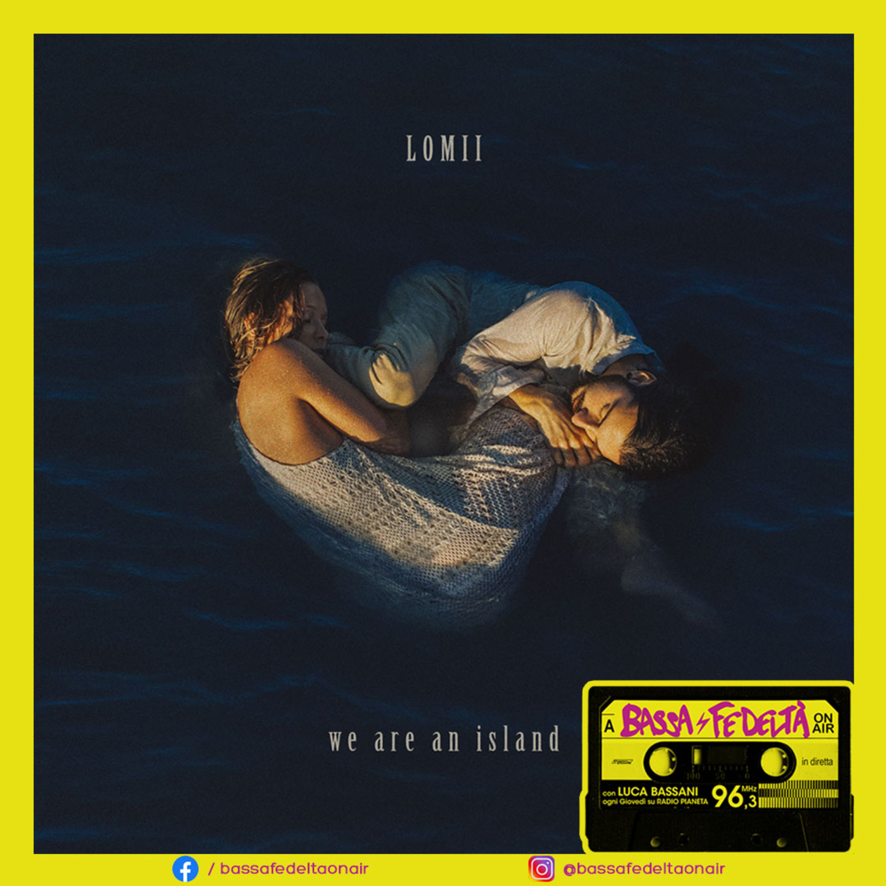 Lorenzo dei Lomii parla del nuovo album intitolato "We are an island" a Bassa Fedeltà On Air #Podcast episode artwork