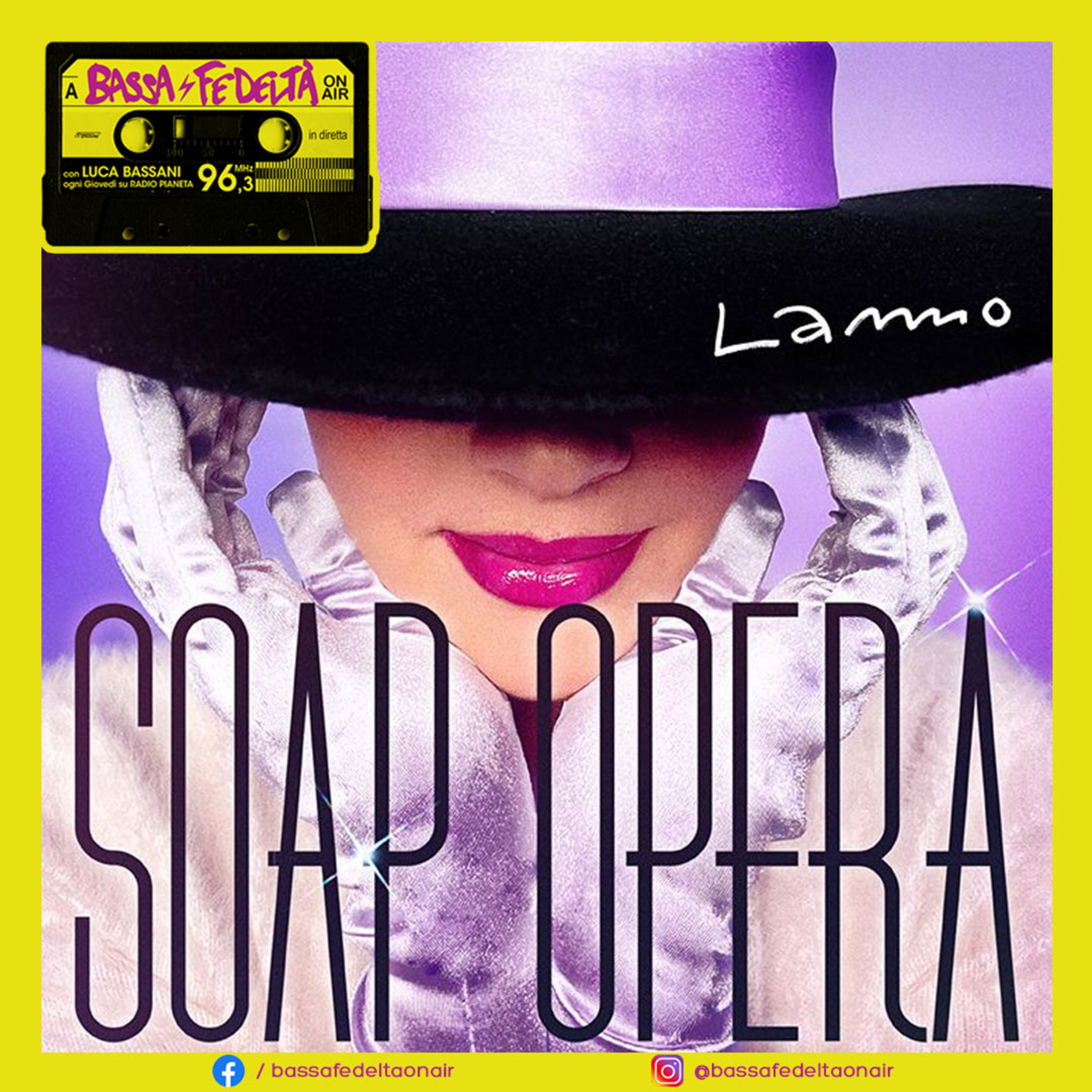 Lamo parla del nuovo singolo intitolato "Soap Opera" e del percorso che la porterà al nuovo album a Bassa Fedeltà On Air #Podcast episode artwork