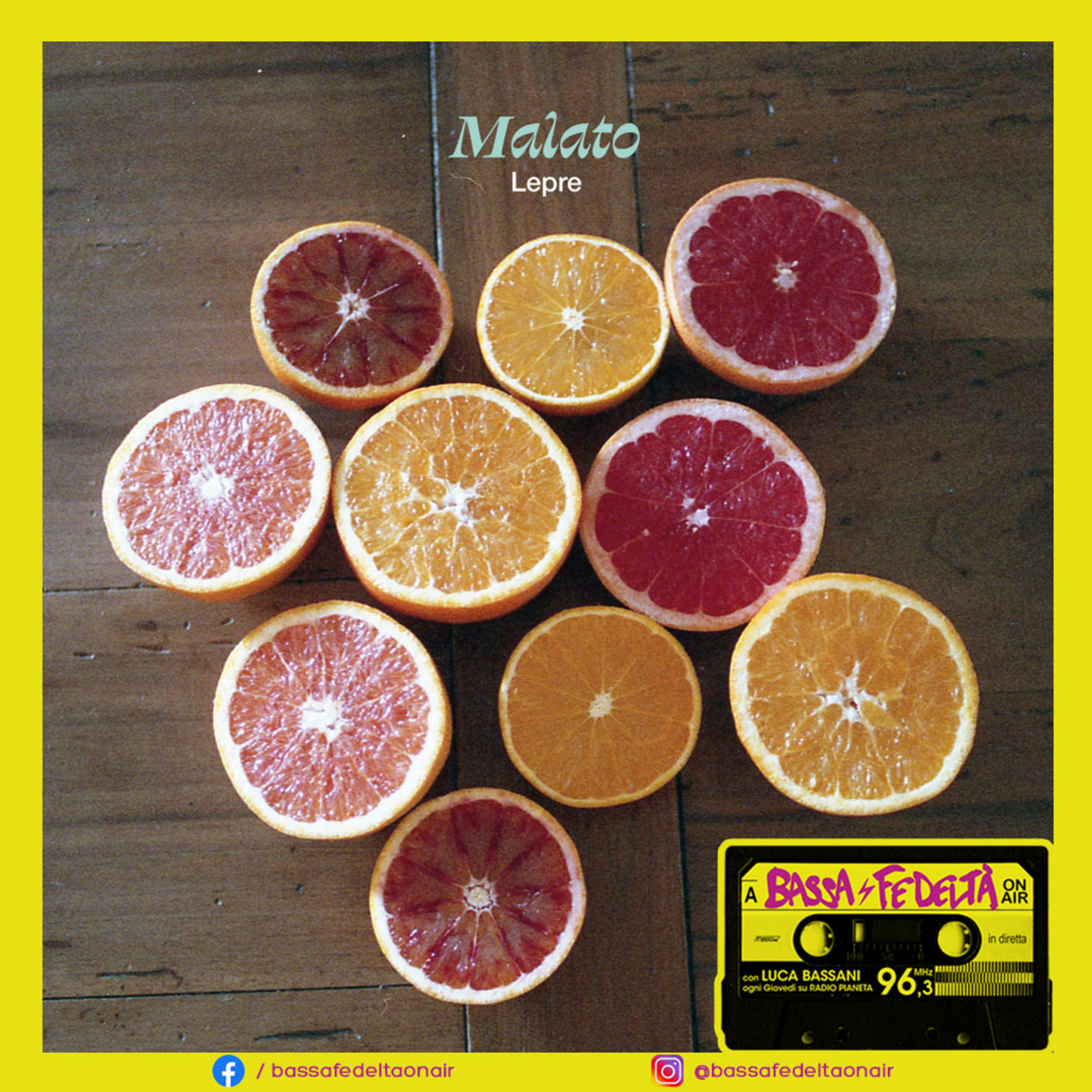 Lepre presenta l'album di debutto "Malato" a Bassa Fedeltà On Air #Podcast episode artwork