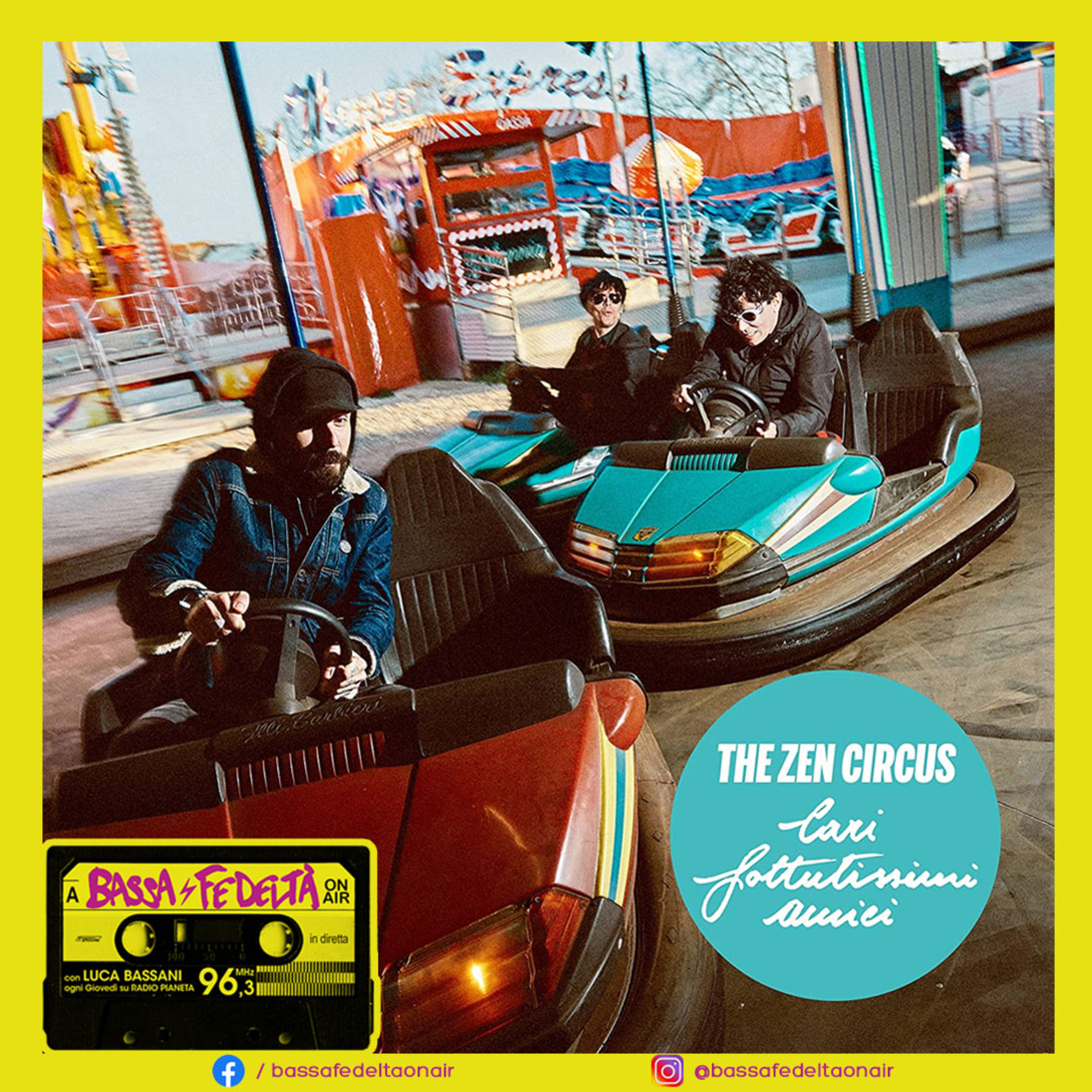 The Zen Circus a Bassa Fedeltà On Air parlano del tour estivo episode artwork