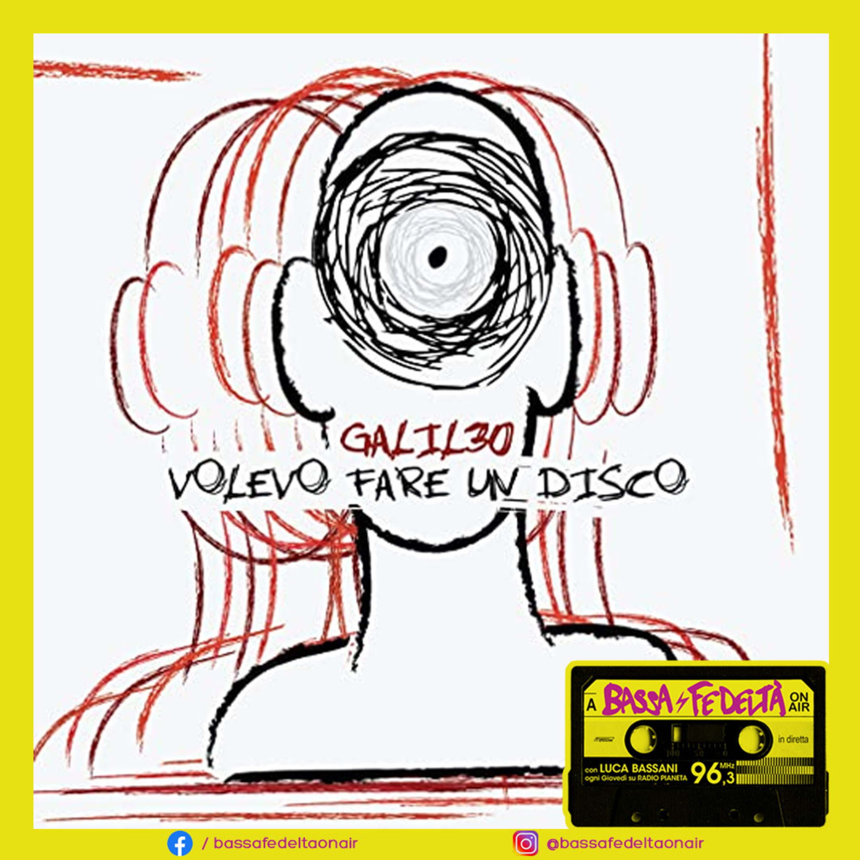 Galil3o parla del suo tour a Bassa Fedeltà on Air episode artwork