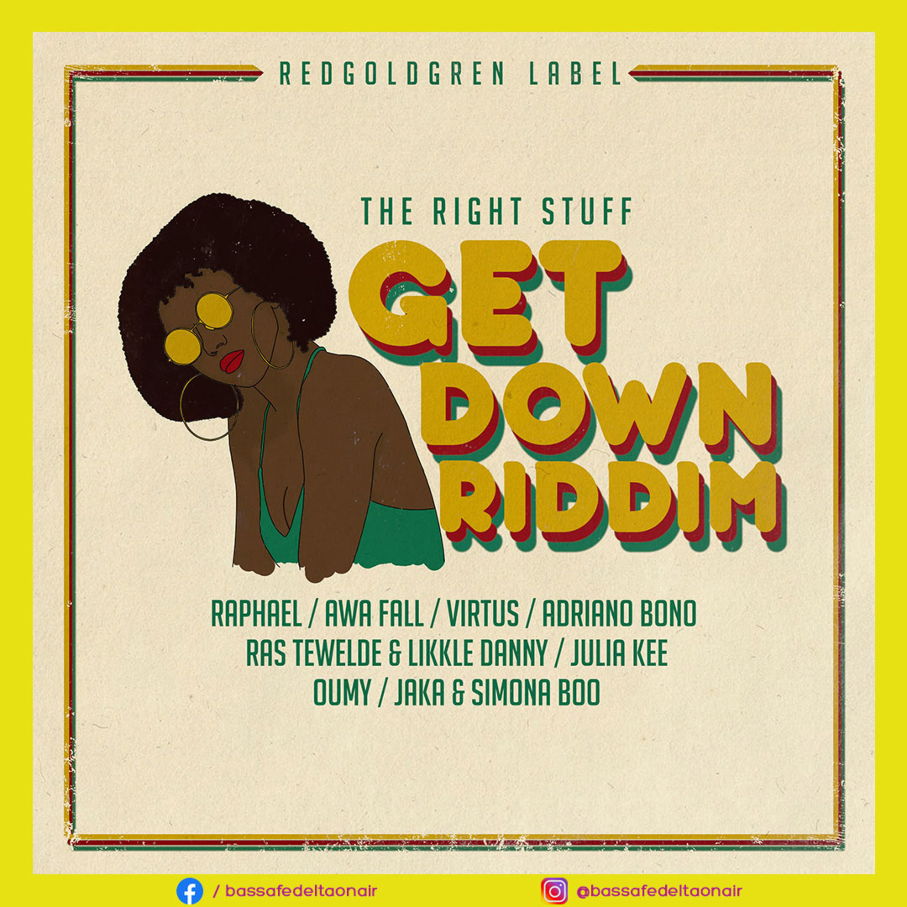 Shiny D de The Right Stuff parla di "Get Down Riddim" a Bassa Fedeltà On Air #Podcast episode artwork