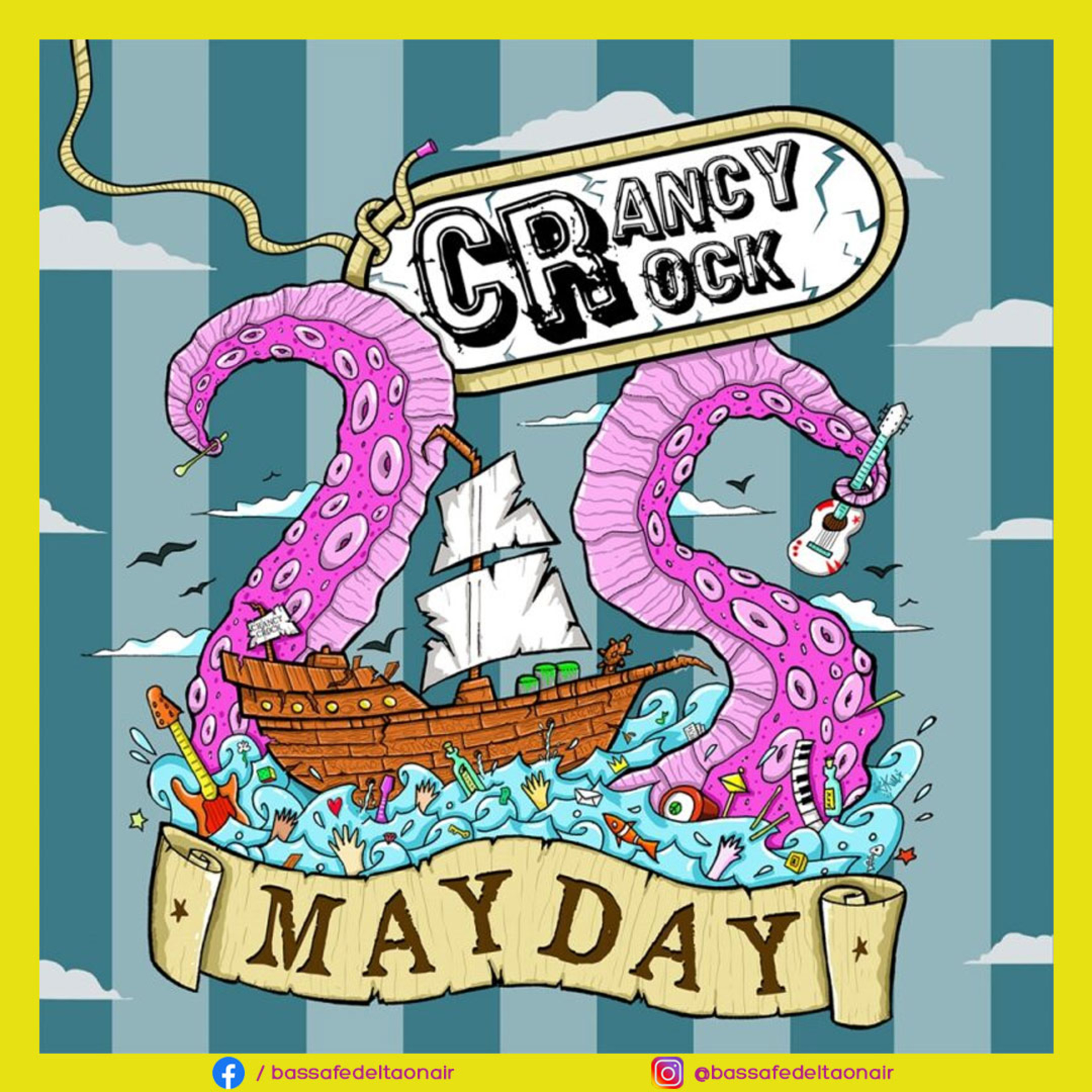 I Crancy Crock presentano "Mayday" a Bassa Fedeltà On Air con live unplugged #Podcast episode artwork