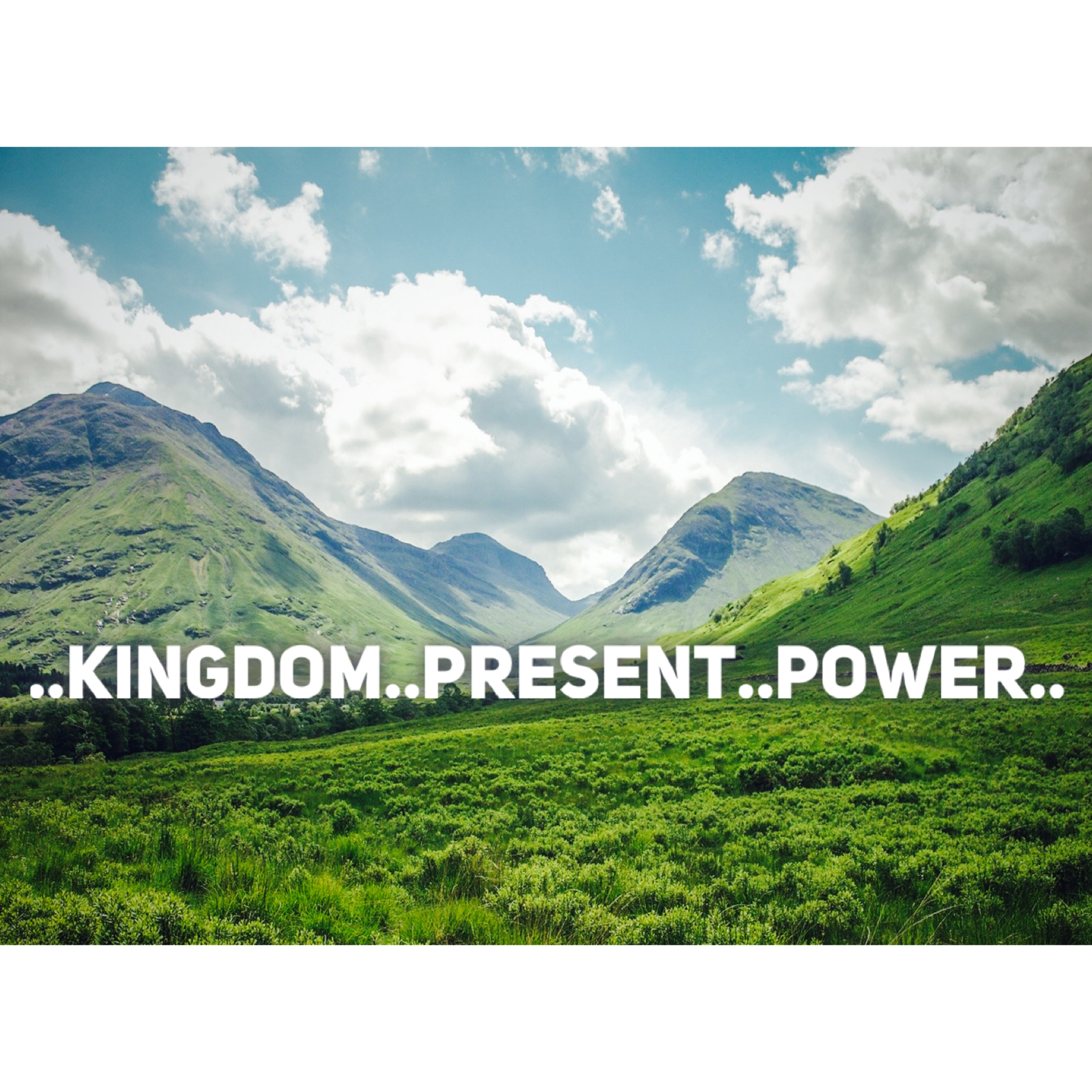 '.Kingdom.Present.Power.' - Tom Workman - 14th March 2021 episode artwork