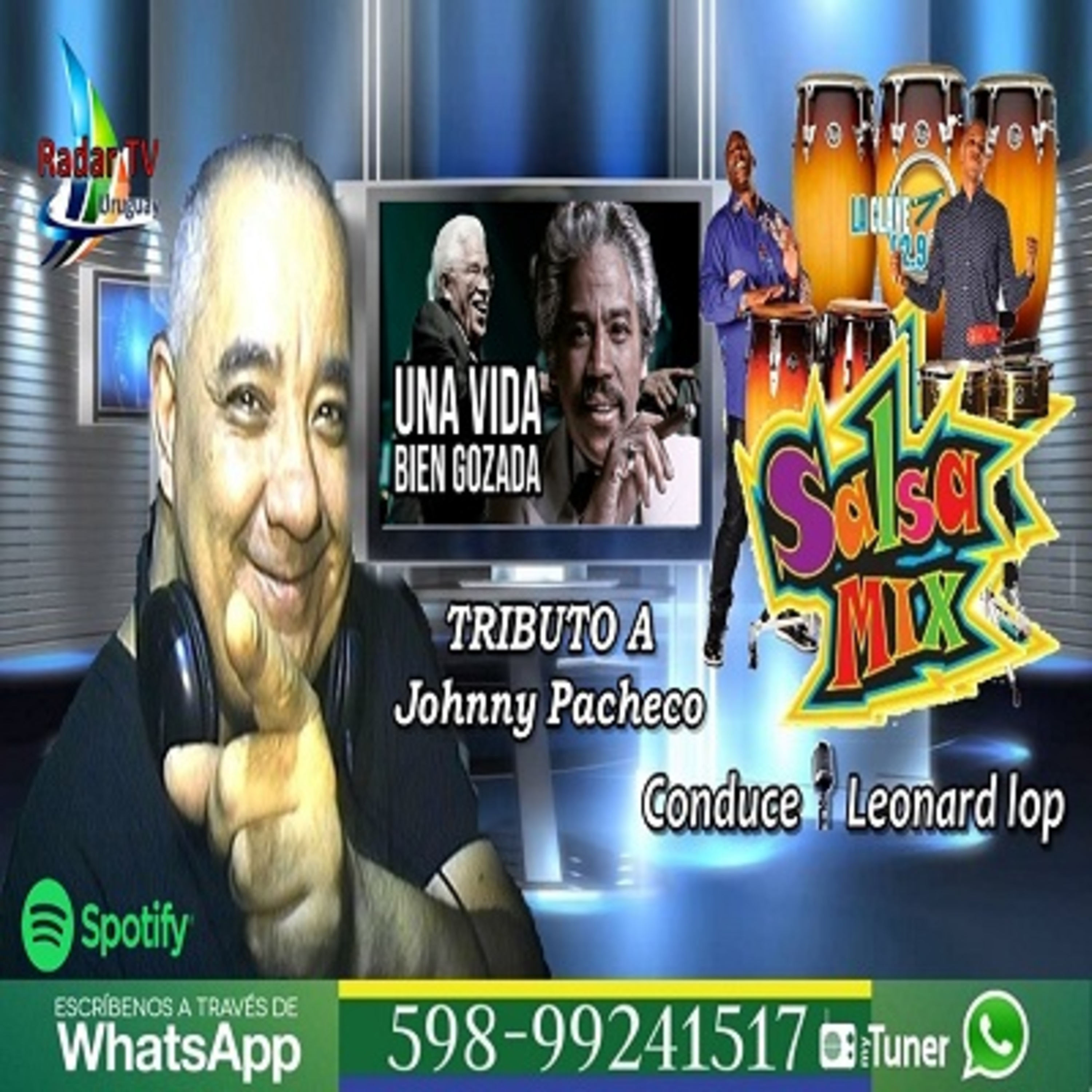 SALSAMIX TRIBUTO A JOHNNY PACHECO 26-2-2021 episode artwork