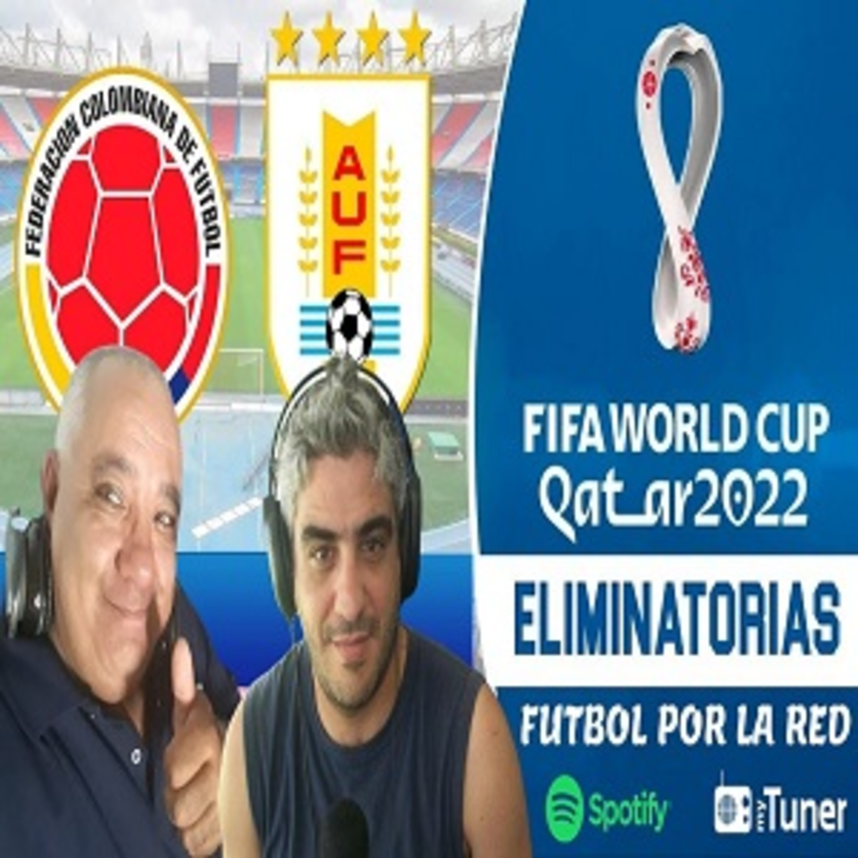 URUGUAY VS COLOMBIA ELIMINATORIAS-CATAR 2022--7-10-2021 episode artwork