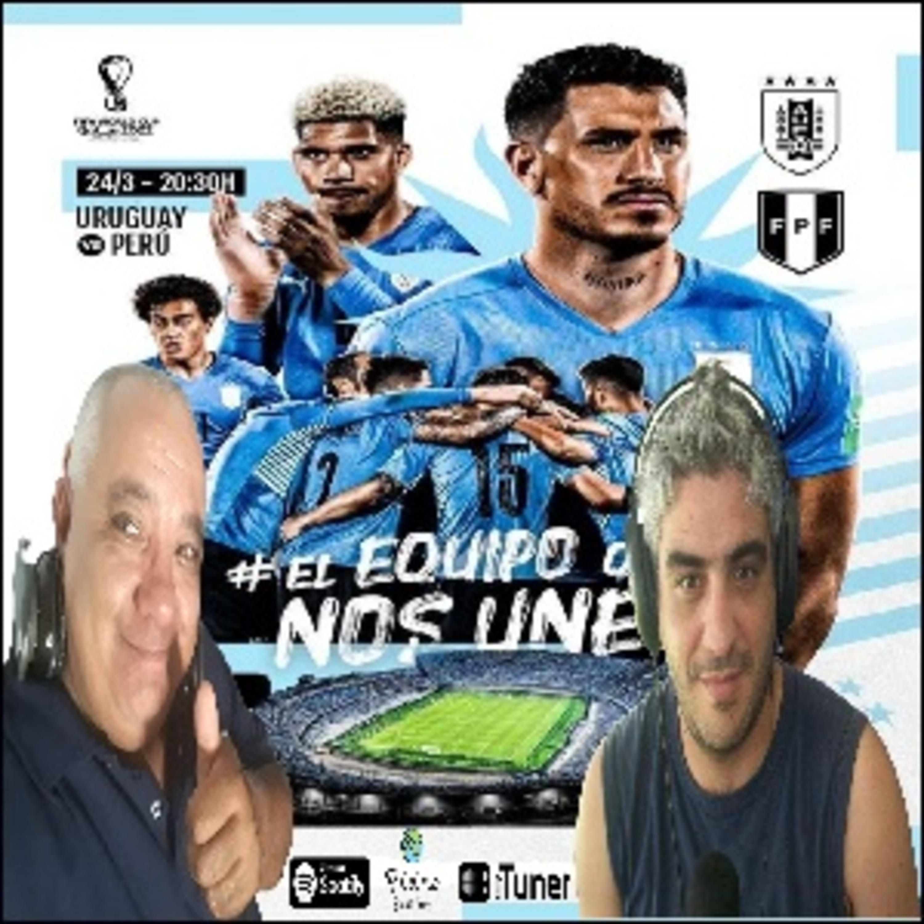 URUGUAY VS PERÚ ELIMINATORIAS CATAR 2022 ESTADIO CENTENARIO 24--3 2022 episode artwork