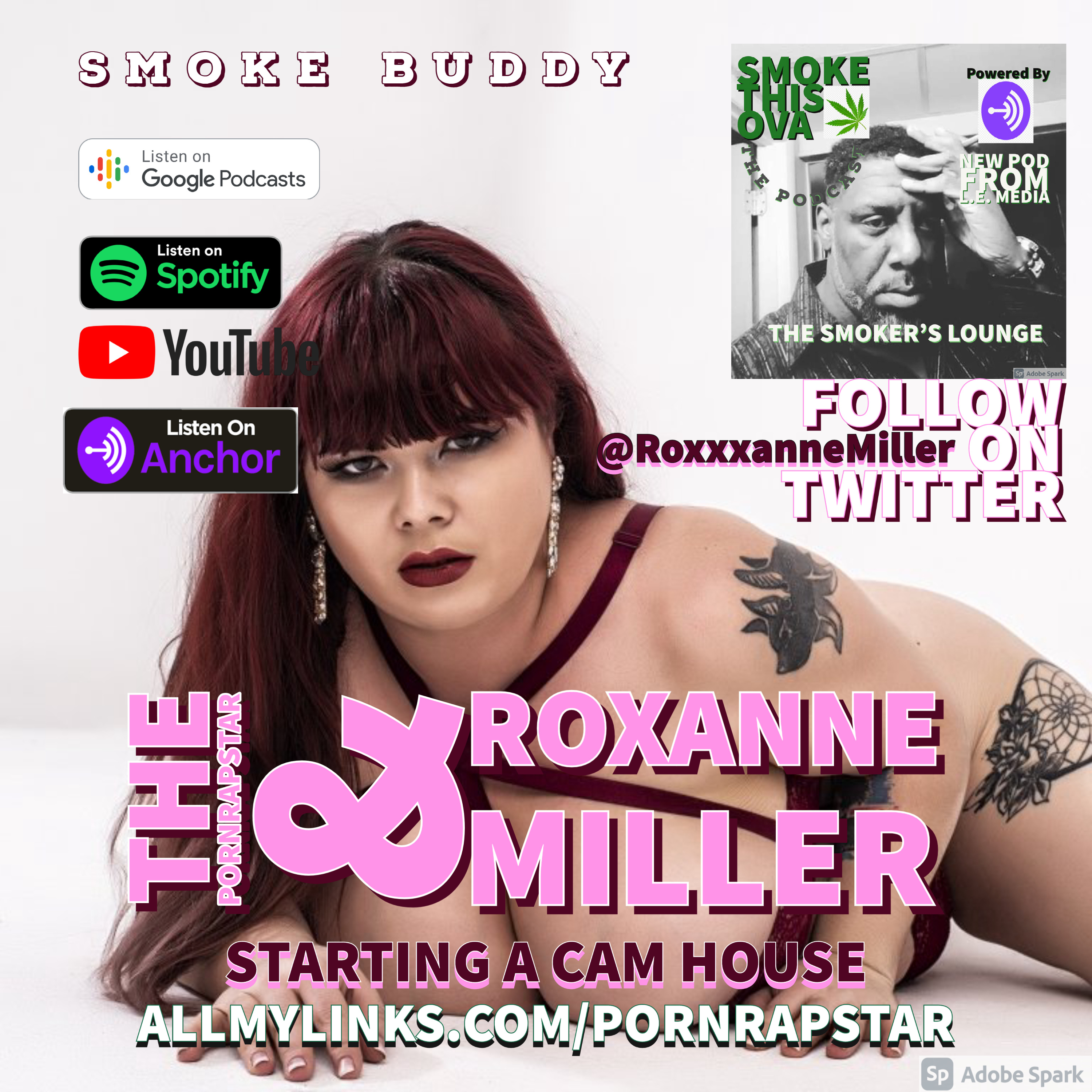 The PornRapStar & Roxanne Miller: Starting A Cam House