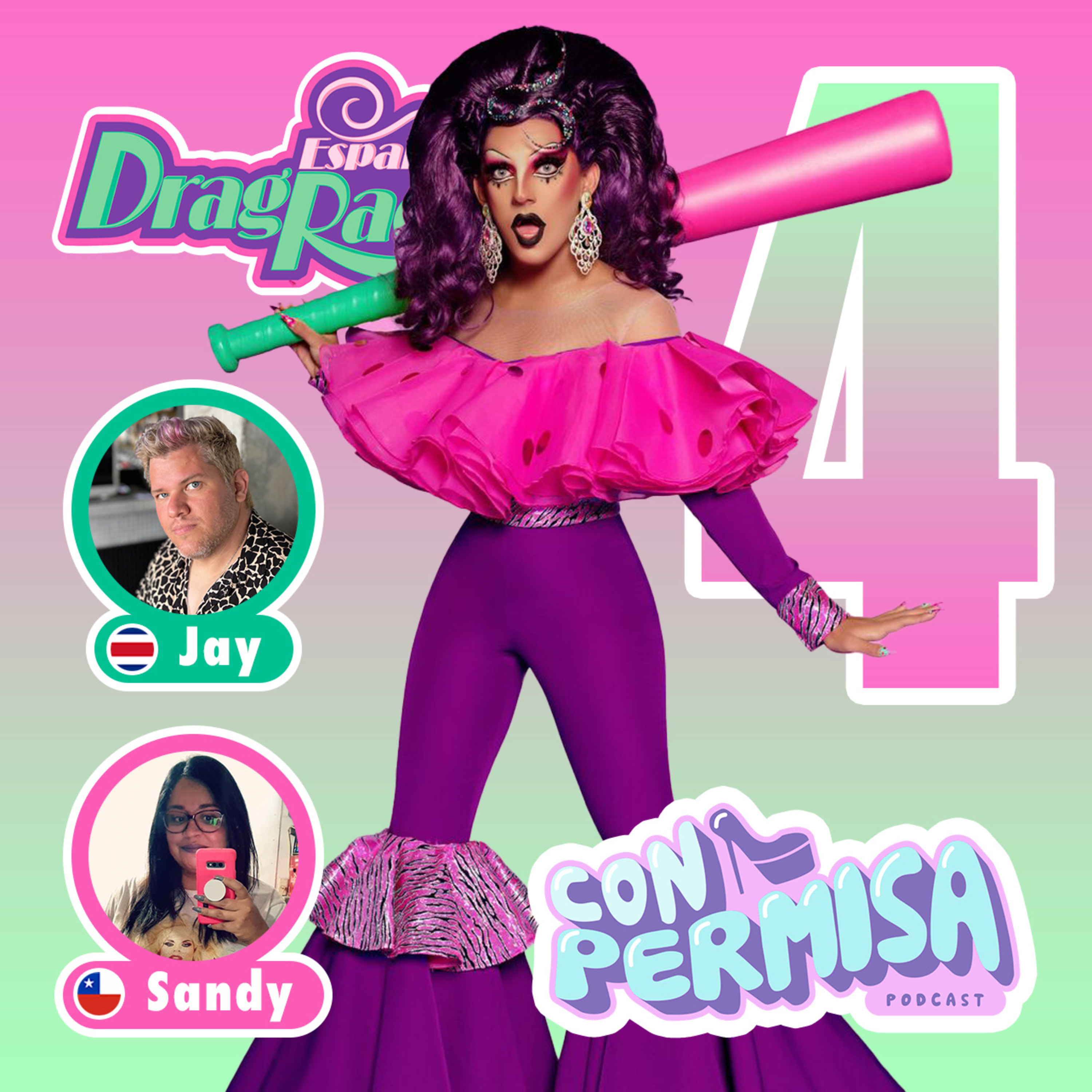 Portada de Con Permisa Podcast