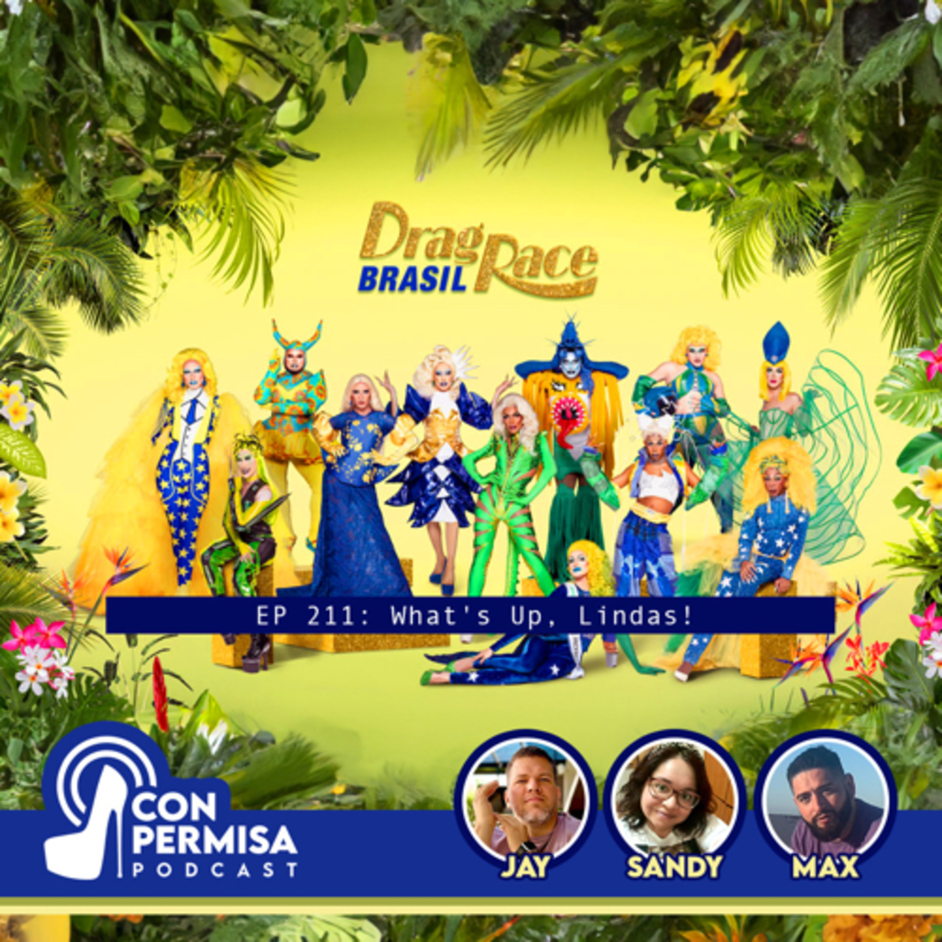 Portada de Con Permisa Podcast