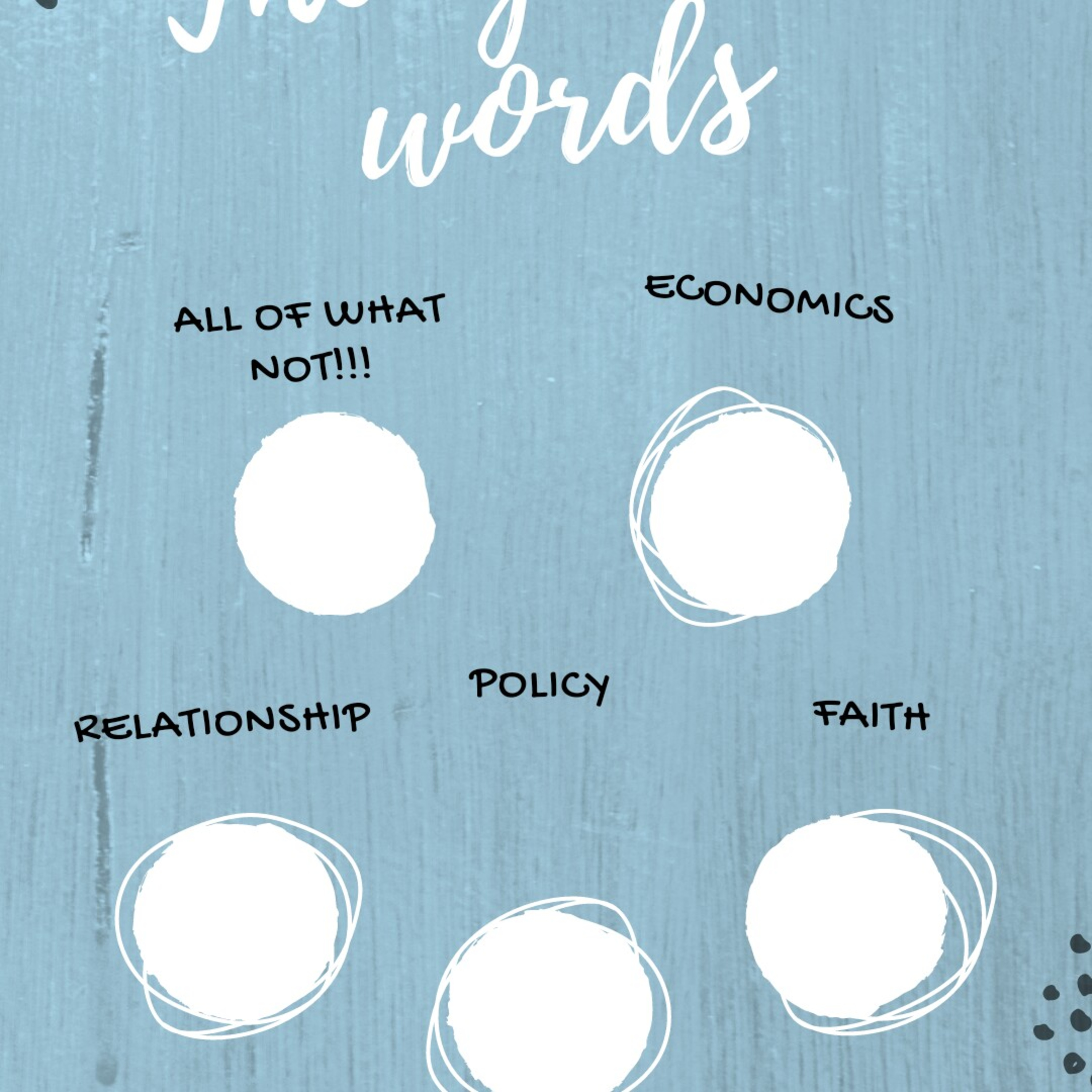 Thoughts in Words