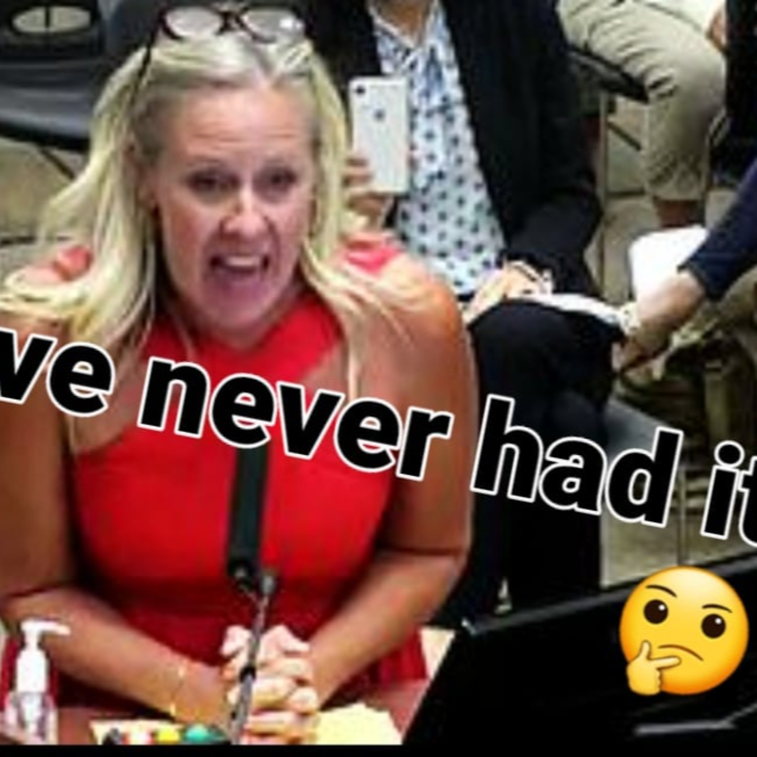 Texas mom hijacks school board meeting to rage about young adult novel in school library!! episode artwork