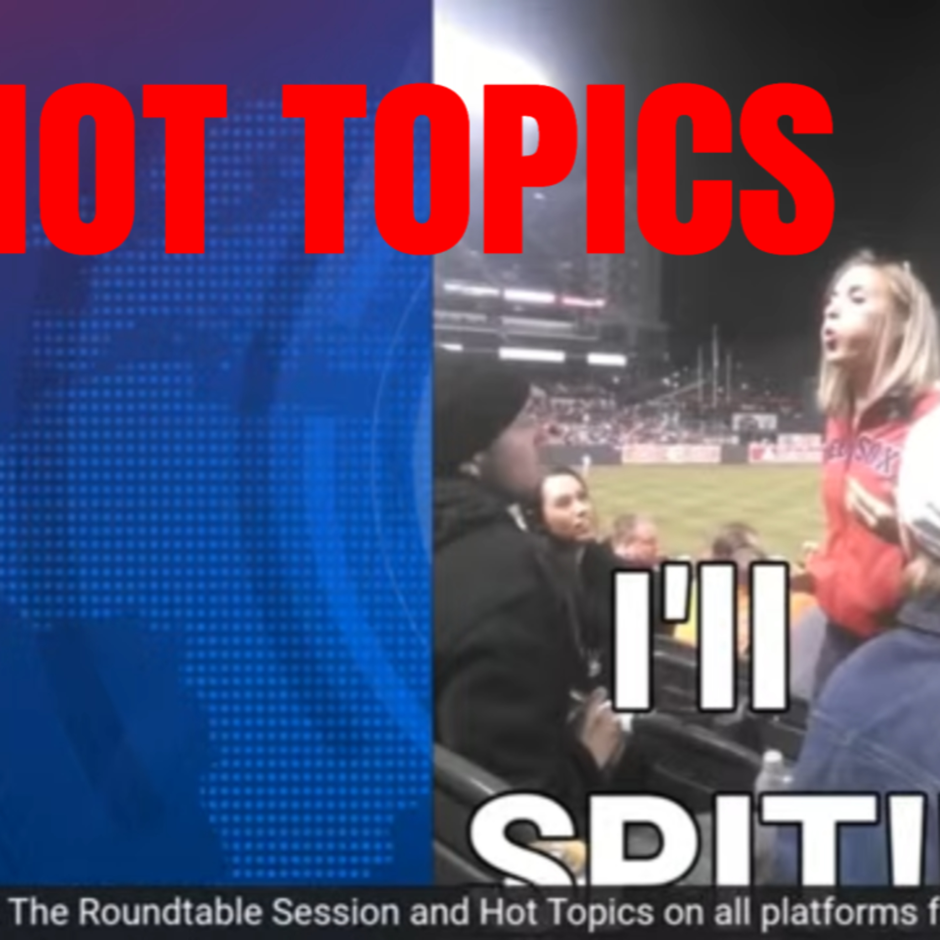 KAREN the angry Red Sox fan spits on man for being called out!!!
