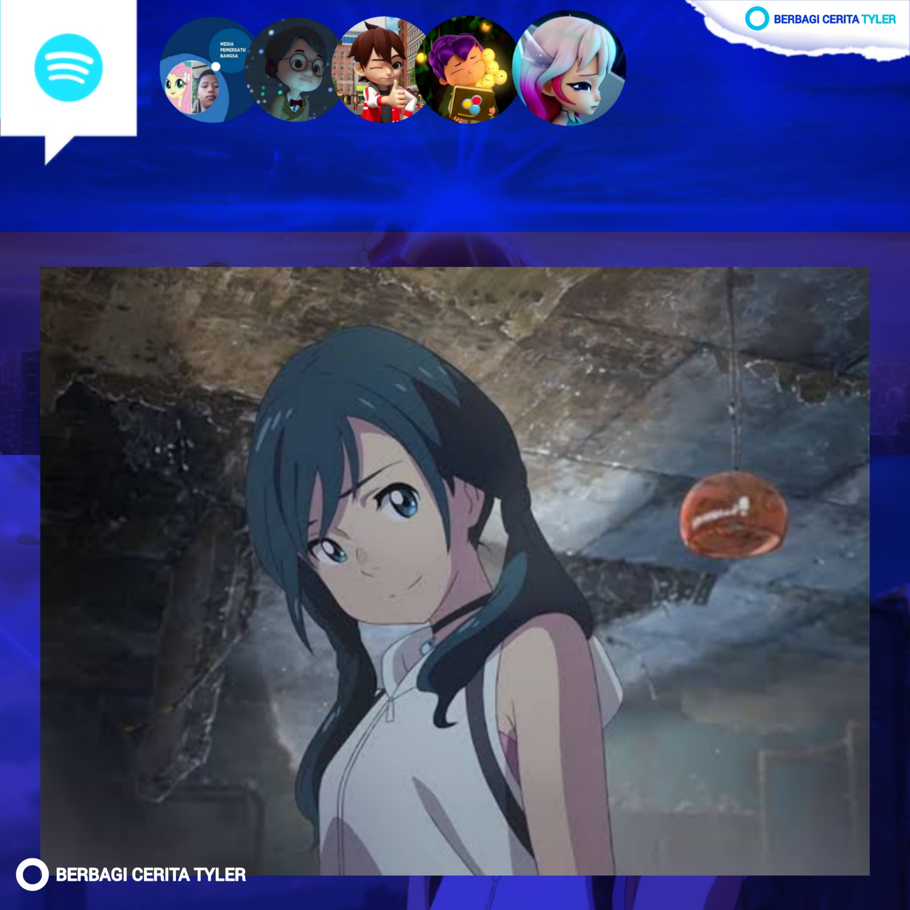 Ajaib, Pekerja Keras, dan Mandiri - #BelajarDari Amano Hina (=Weathering With You) episode artwork