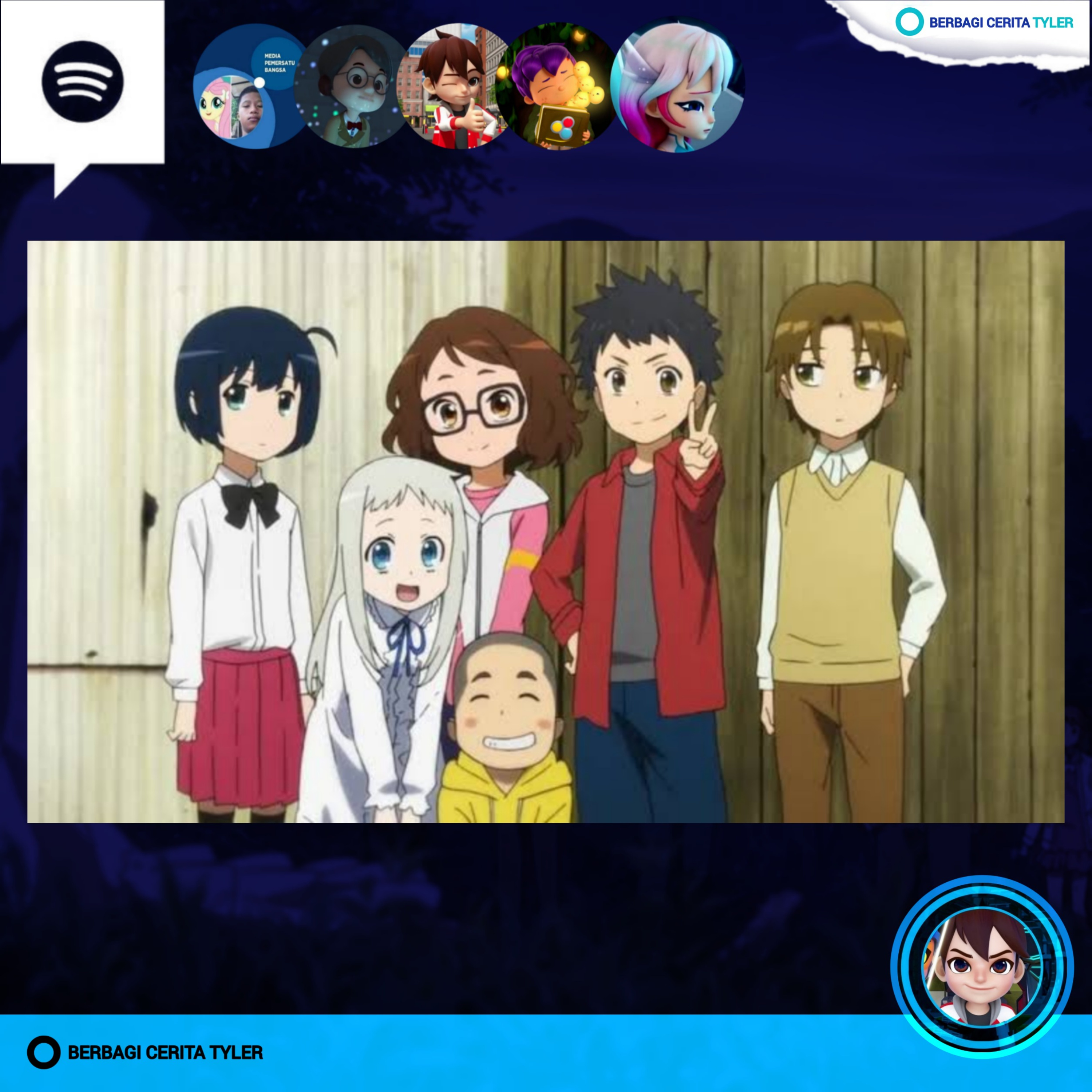 Kisah 6 Sahabat Masa Kecil - #BelajarDari Anohana: The Flower We Saw That Day episode artwork