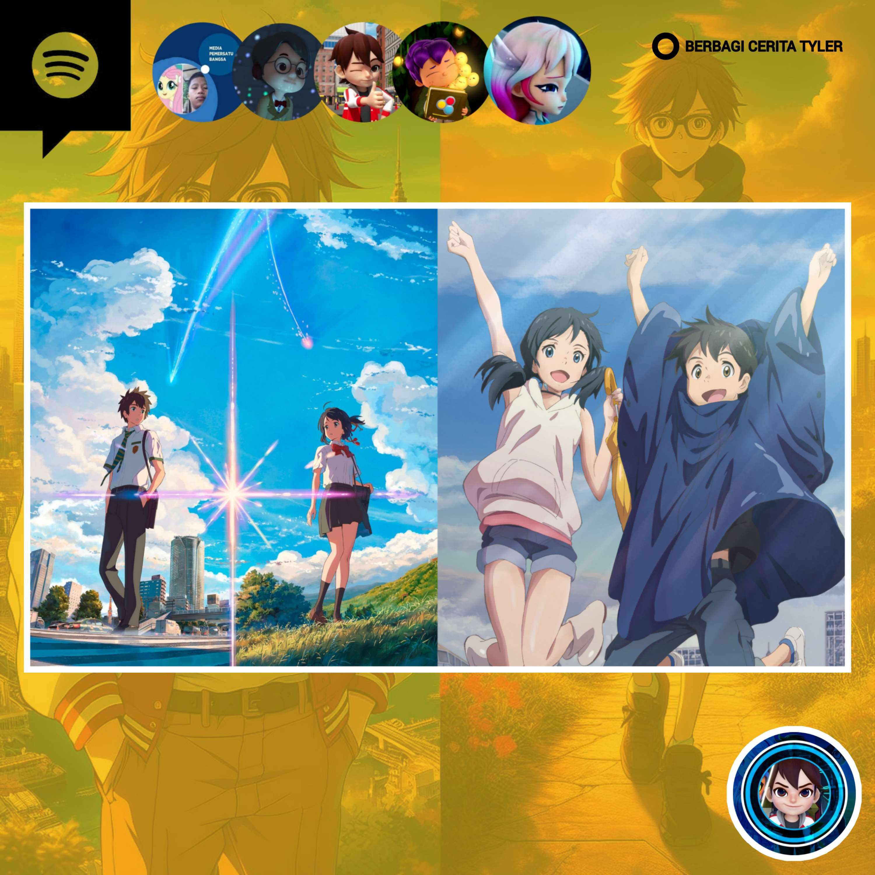Waduh, Berita Menggemparkan! Produser Anime Your Name, Weathering With You, dan Suzume ditangkap!!! episode artwork
