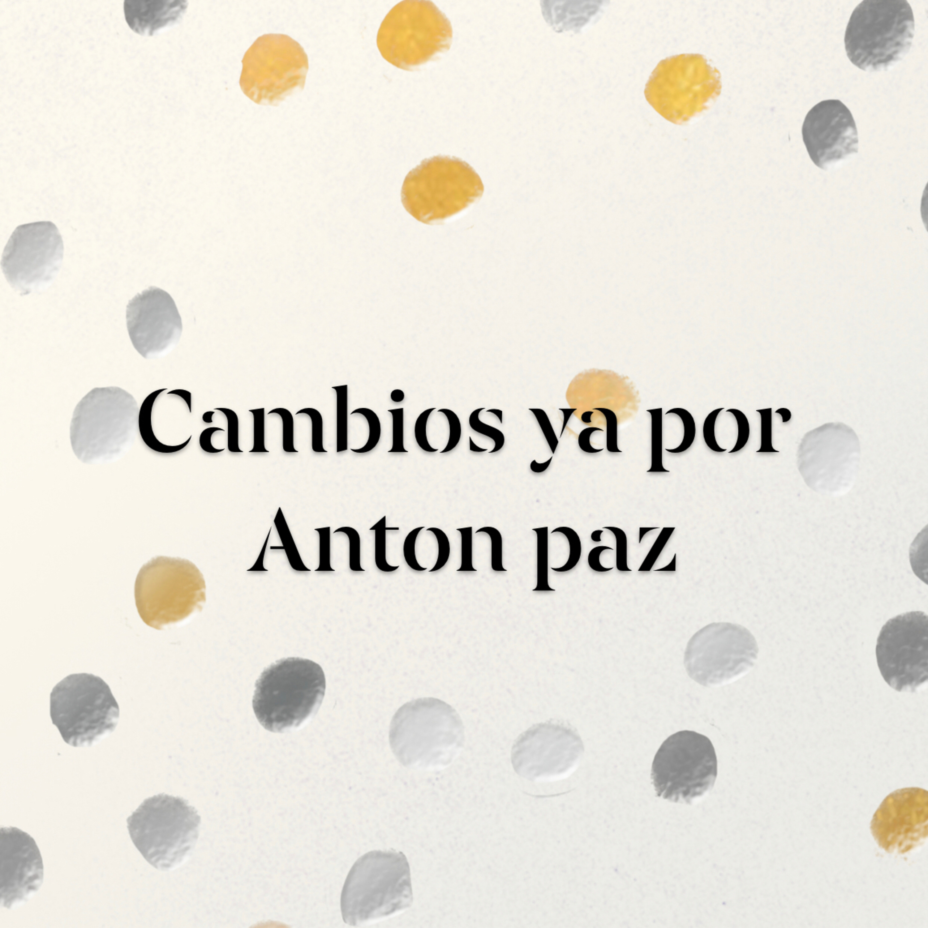 Portada de Anton paz mundo