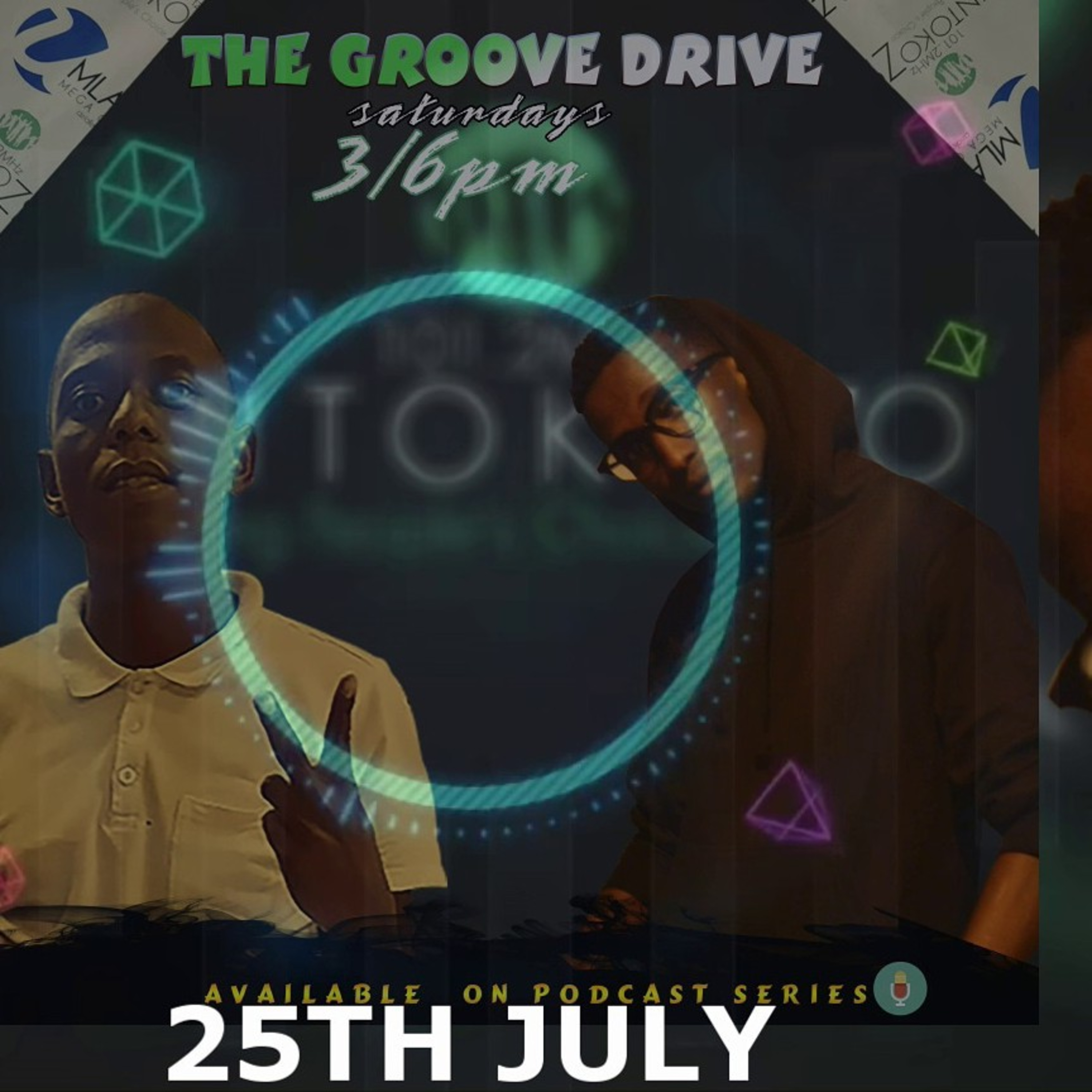 Listen #TheGroovedrive Show @intokozofm101.2Mhz Saturday's3/6PM  episode artwork