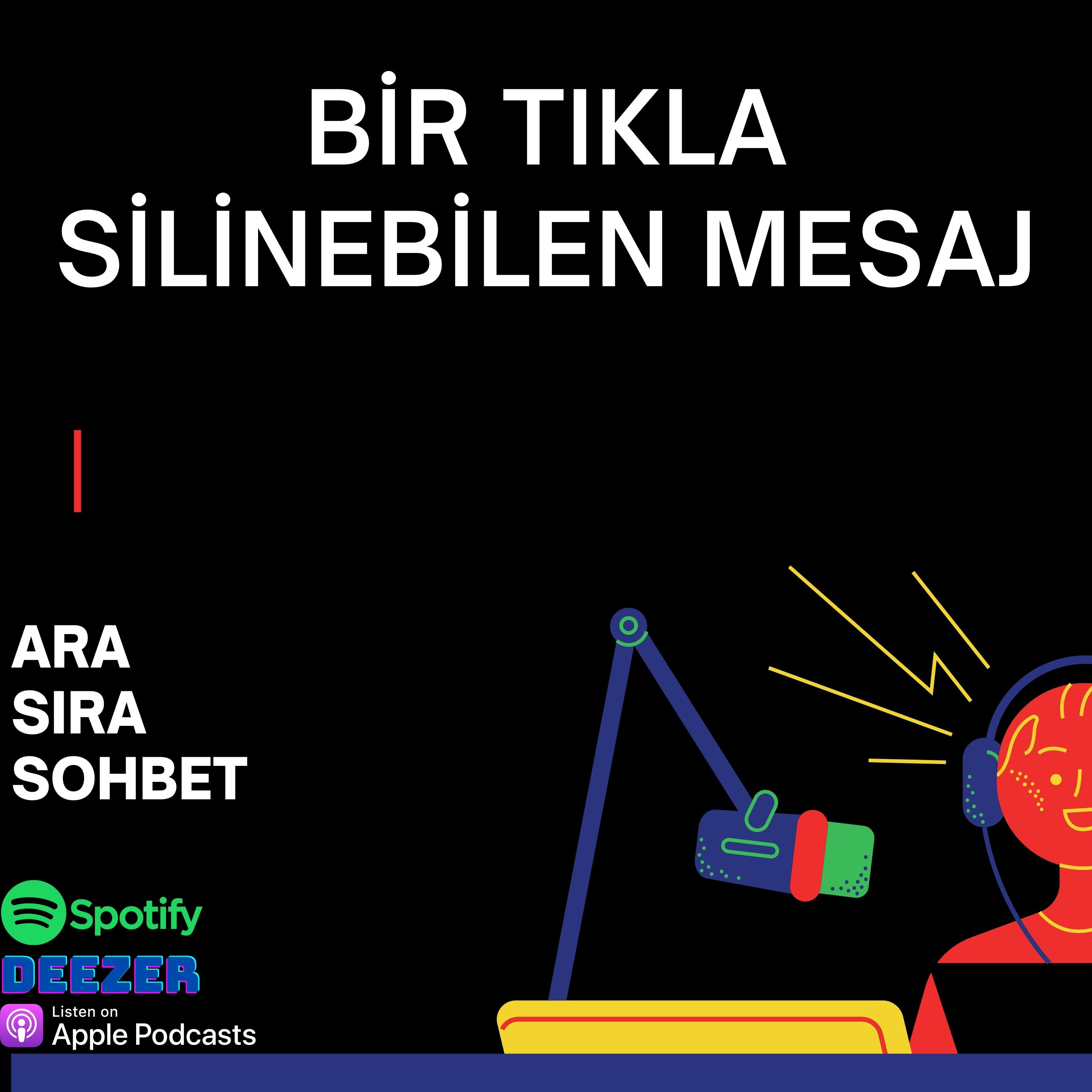 BİR TIKLA SİLİNEBİLEN MESAJ