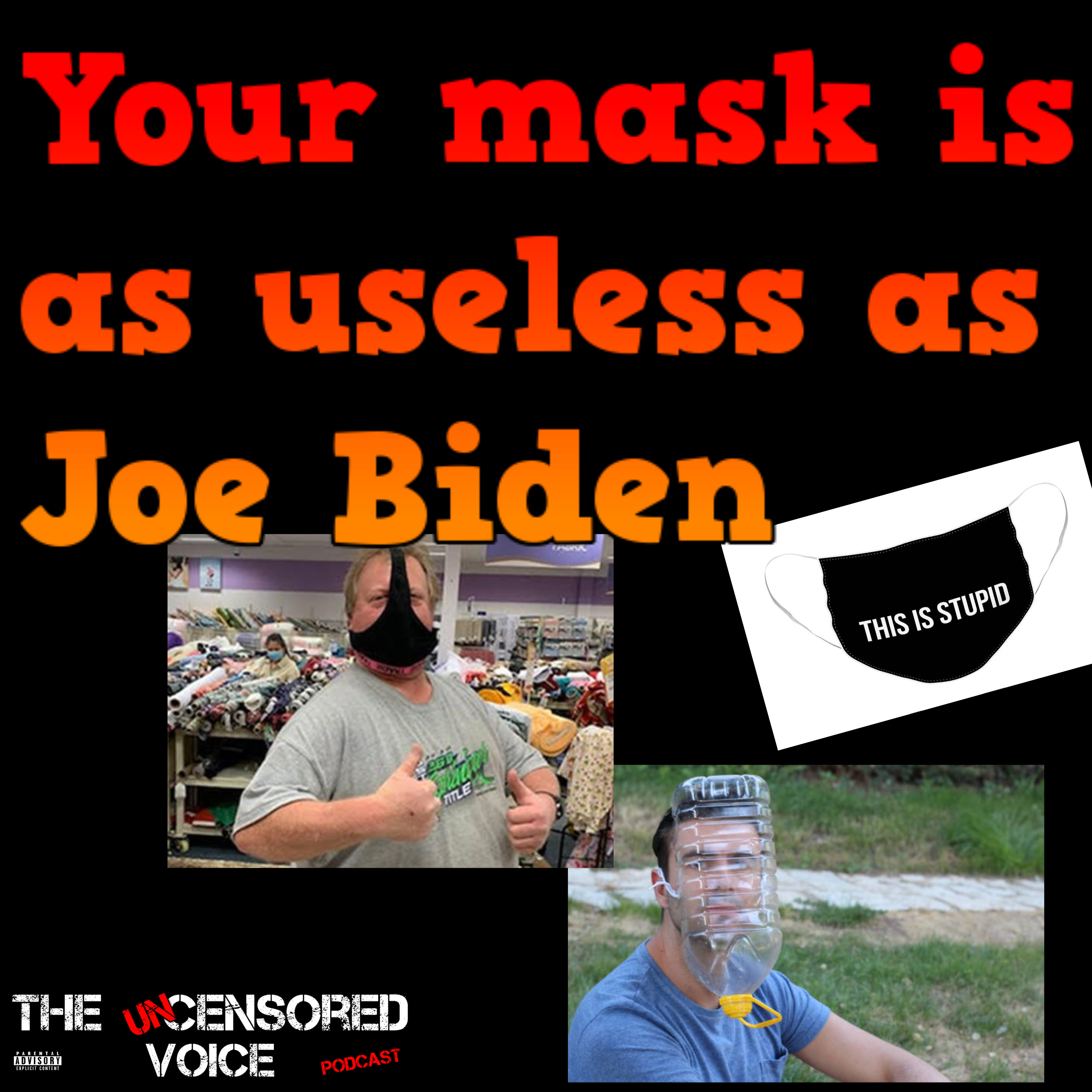 Cloth masks don't do crap! episode artwork