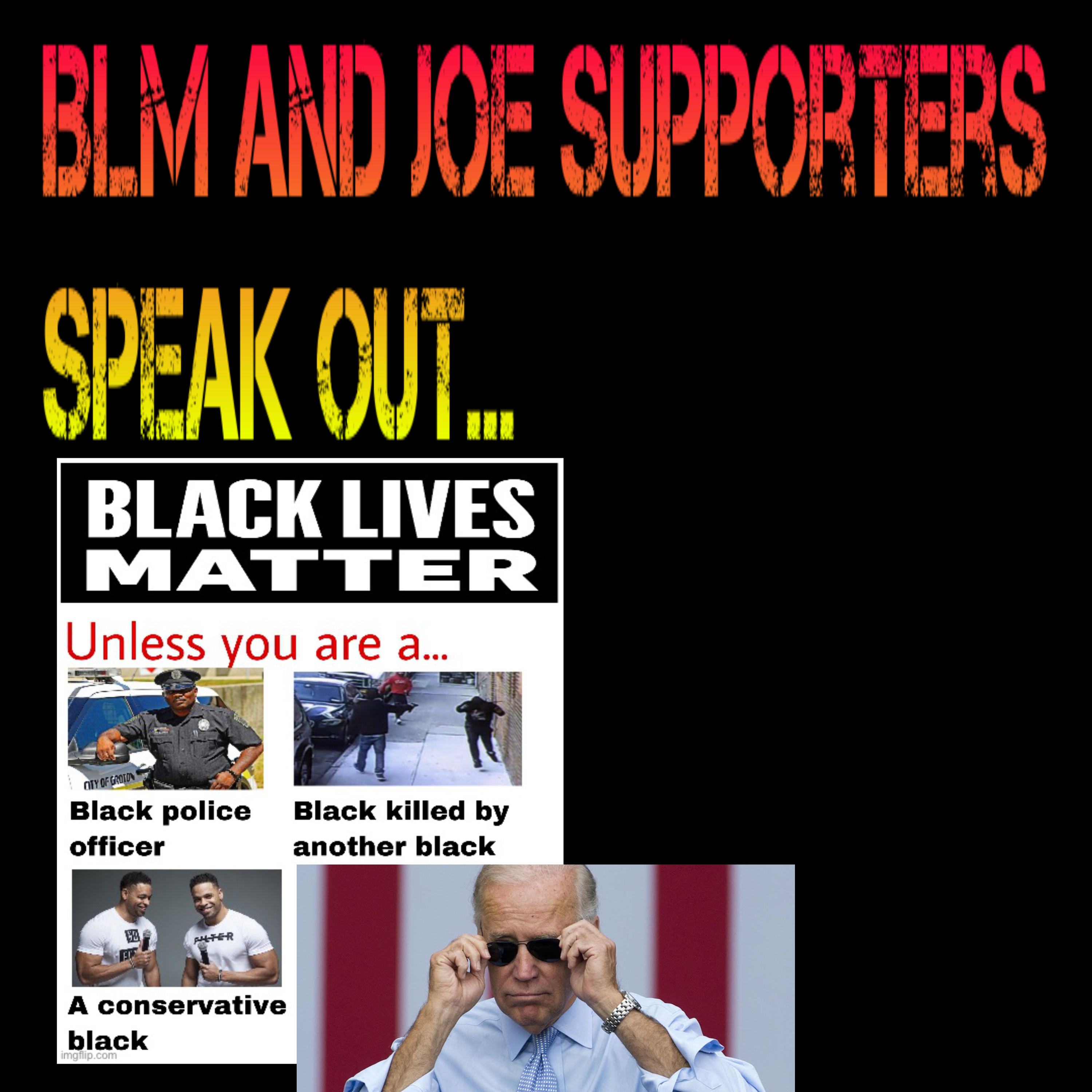 BLM and Joe Supporters Speak. episode artwork
