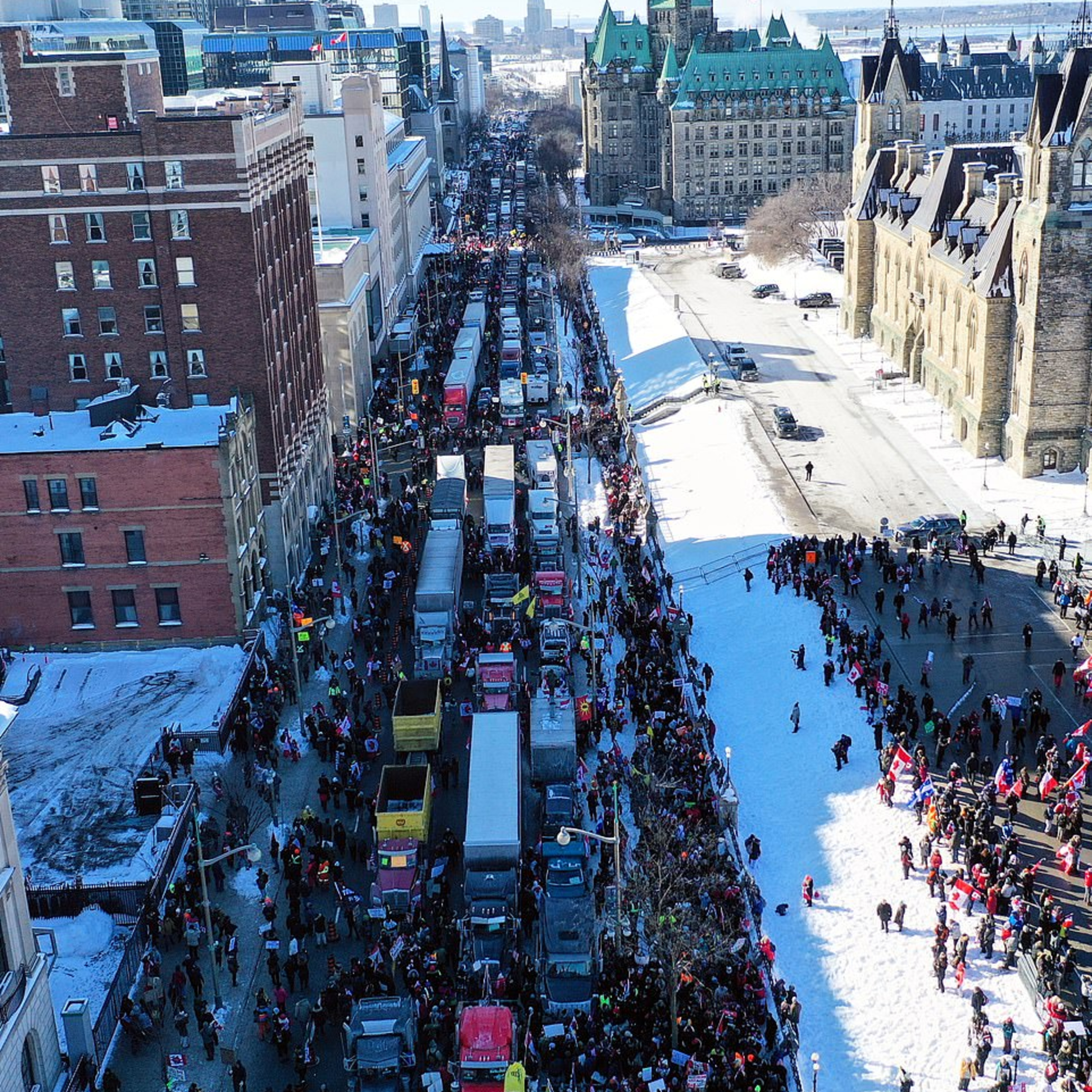 Llegó el Convoy a Ottawa y Argentina organiza una marcha silenciosa de protesta episode artwork