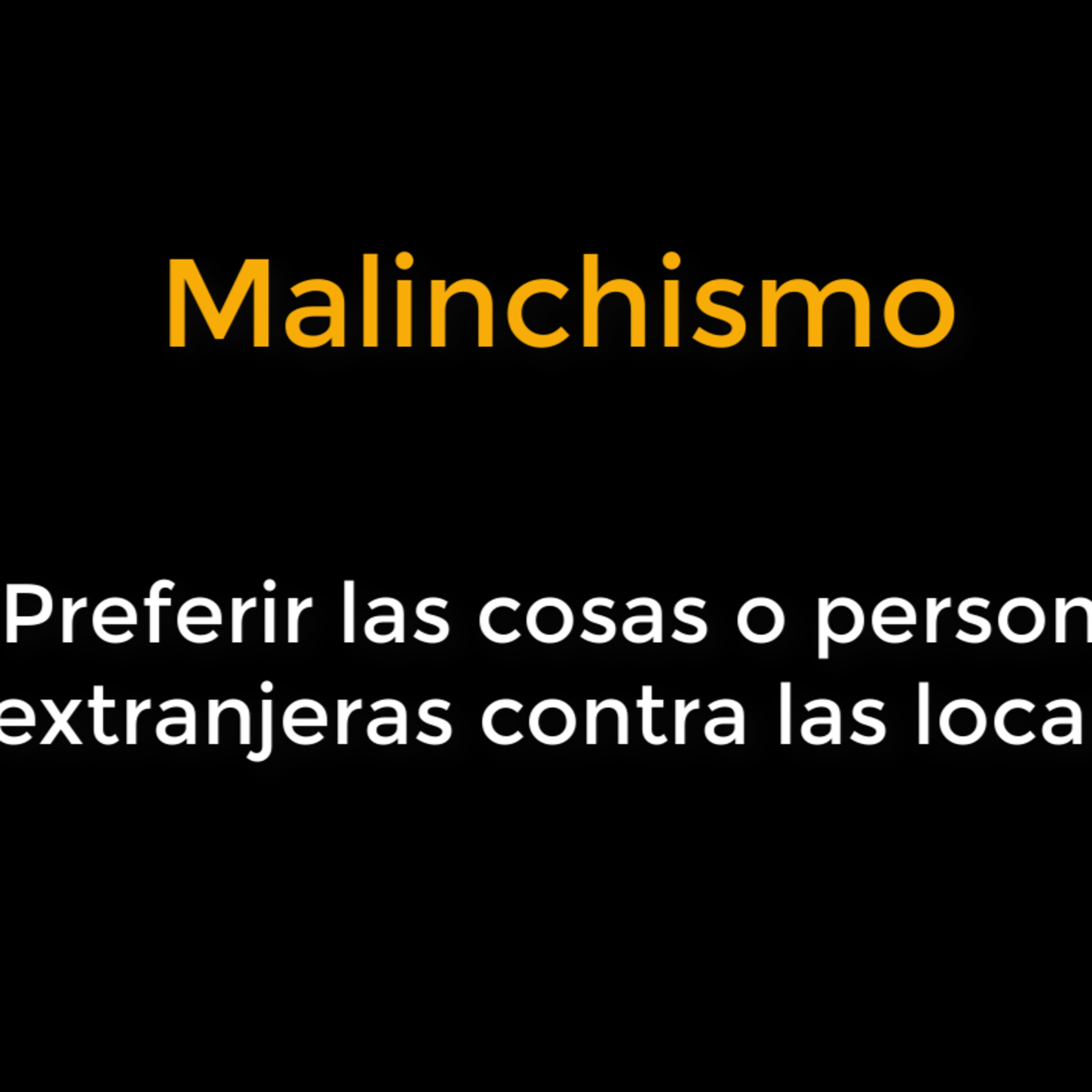 Malinchismo parte 1 los origenes episode artwork