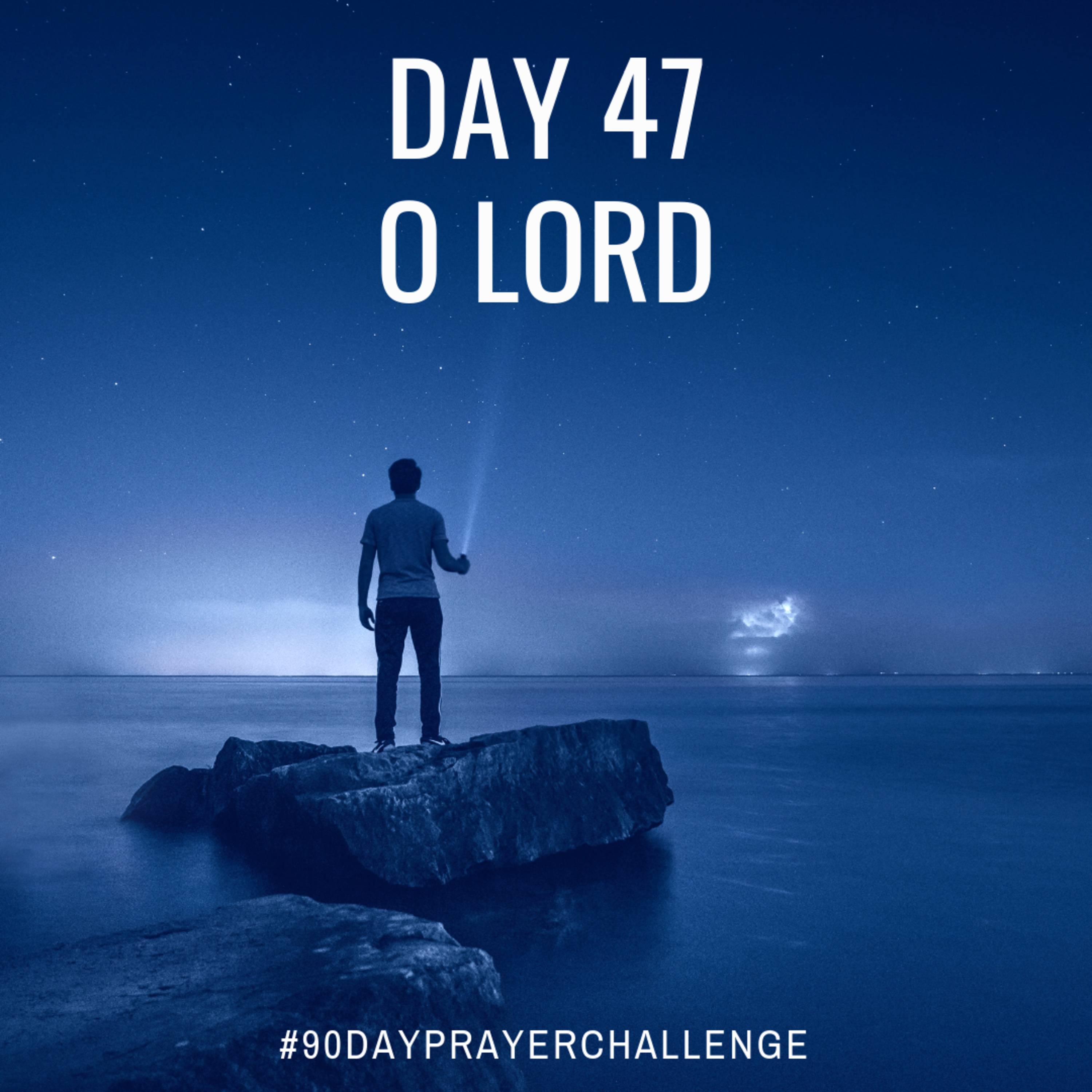 DAY 47 90 DAY PRAYER CHALLENGE: O LORD episode artwork