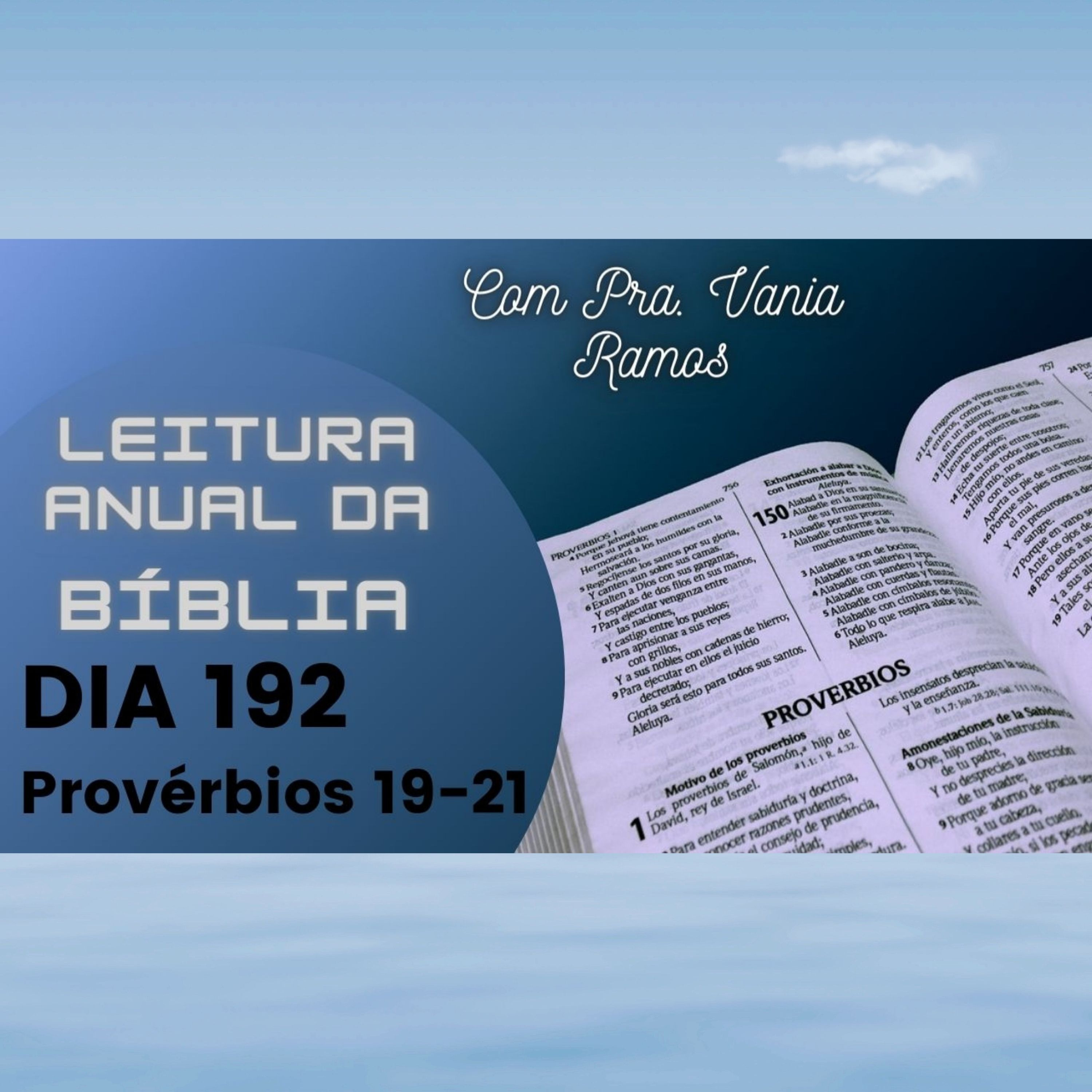Leitura Anual da Bíblia com a Pastora Vania Ramos