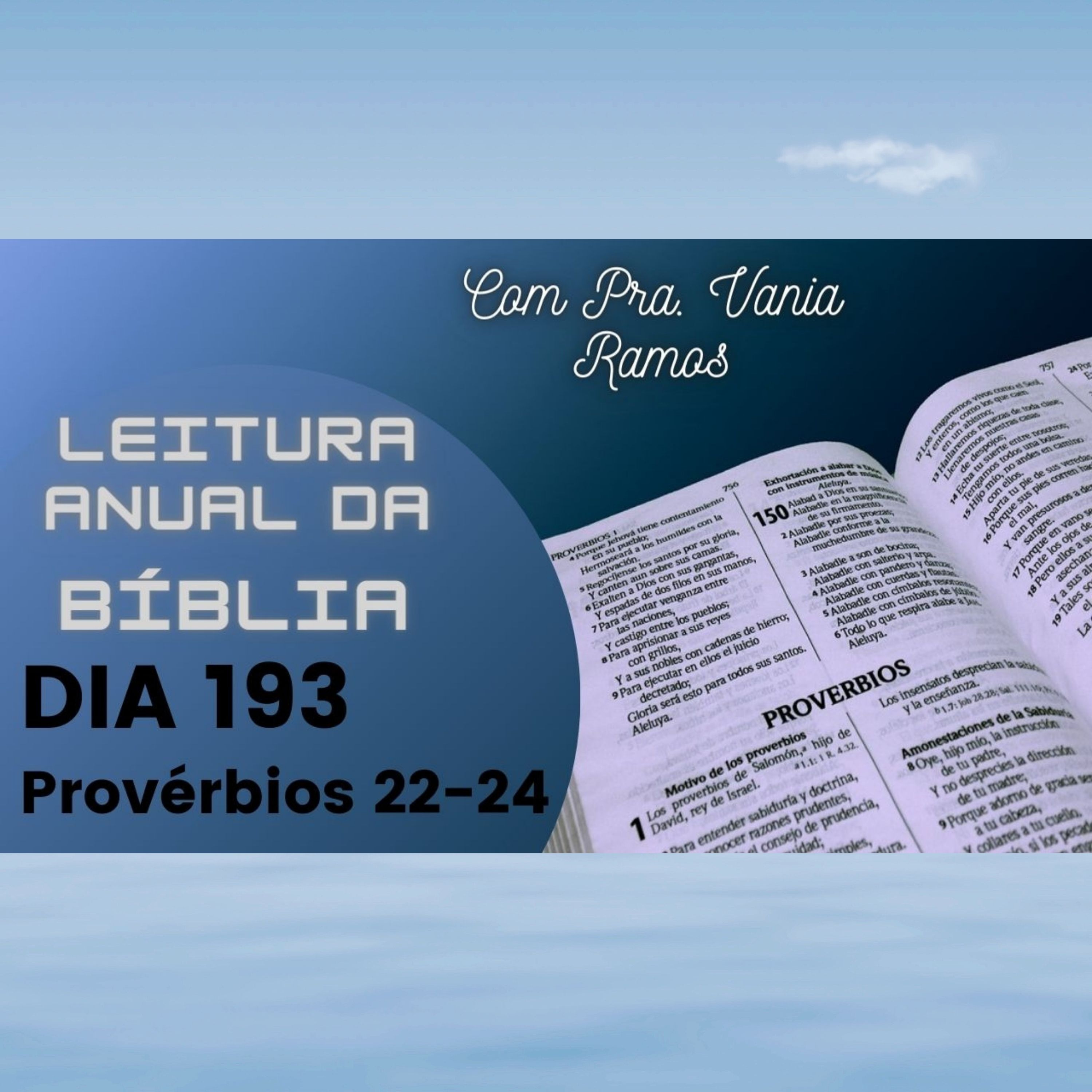 Leitura Anual da Bíblia com a Pastora Vania Ramos