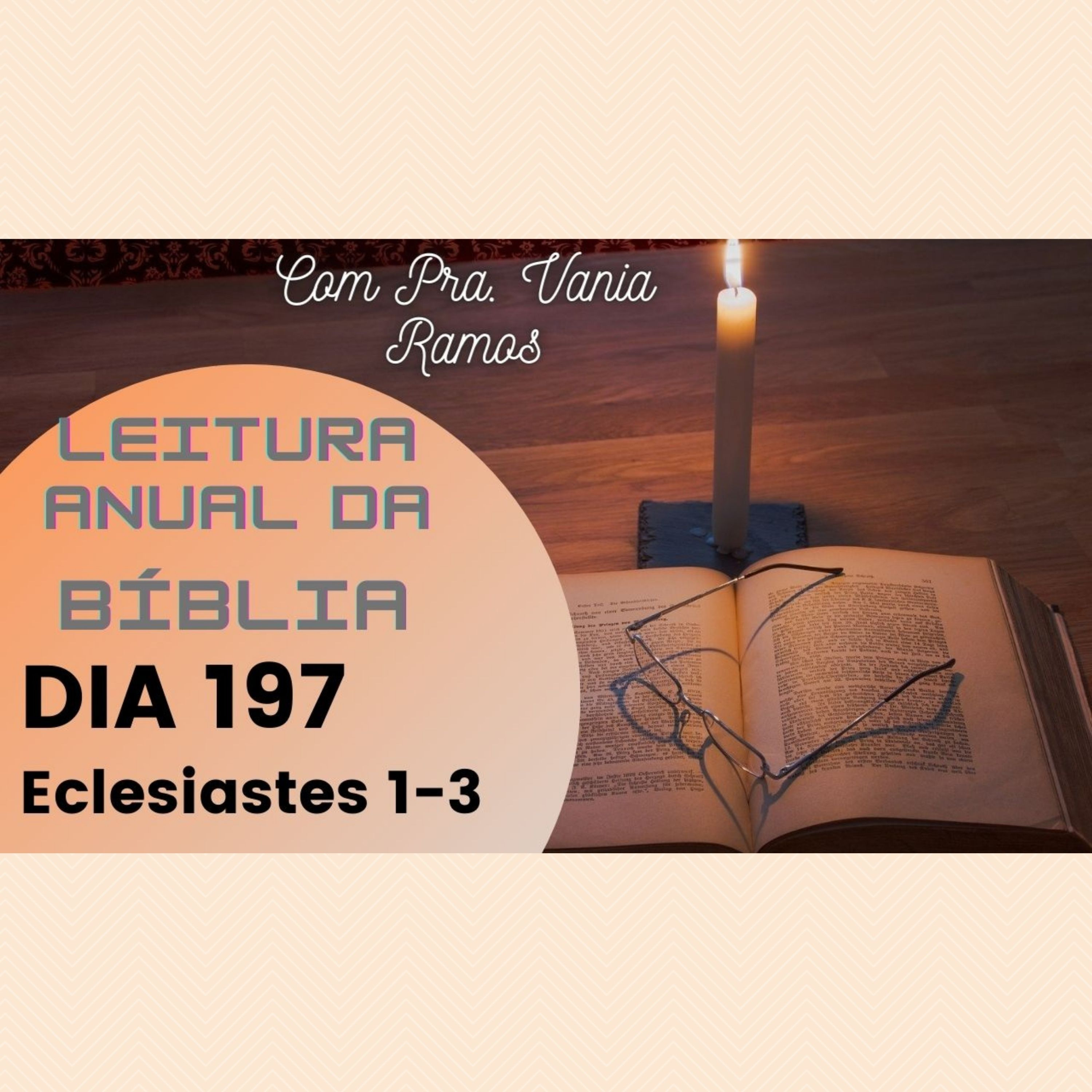 Leitura Anual da Bíblia com a Pastora Vania Ramos