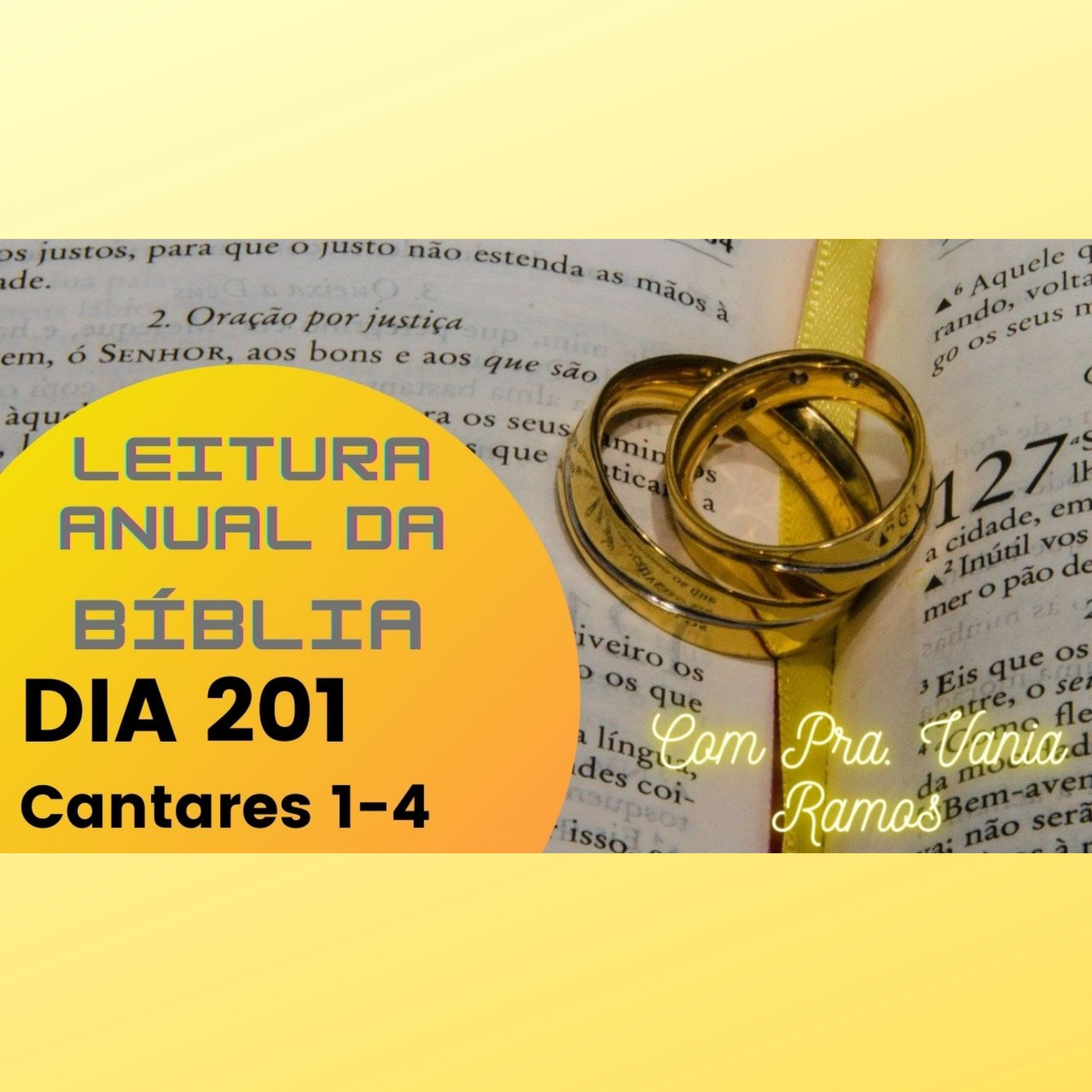 Leitura Anual da Bíblia com a Pastora Vania Ramos