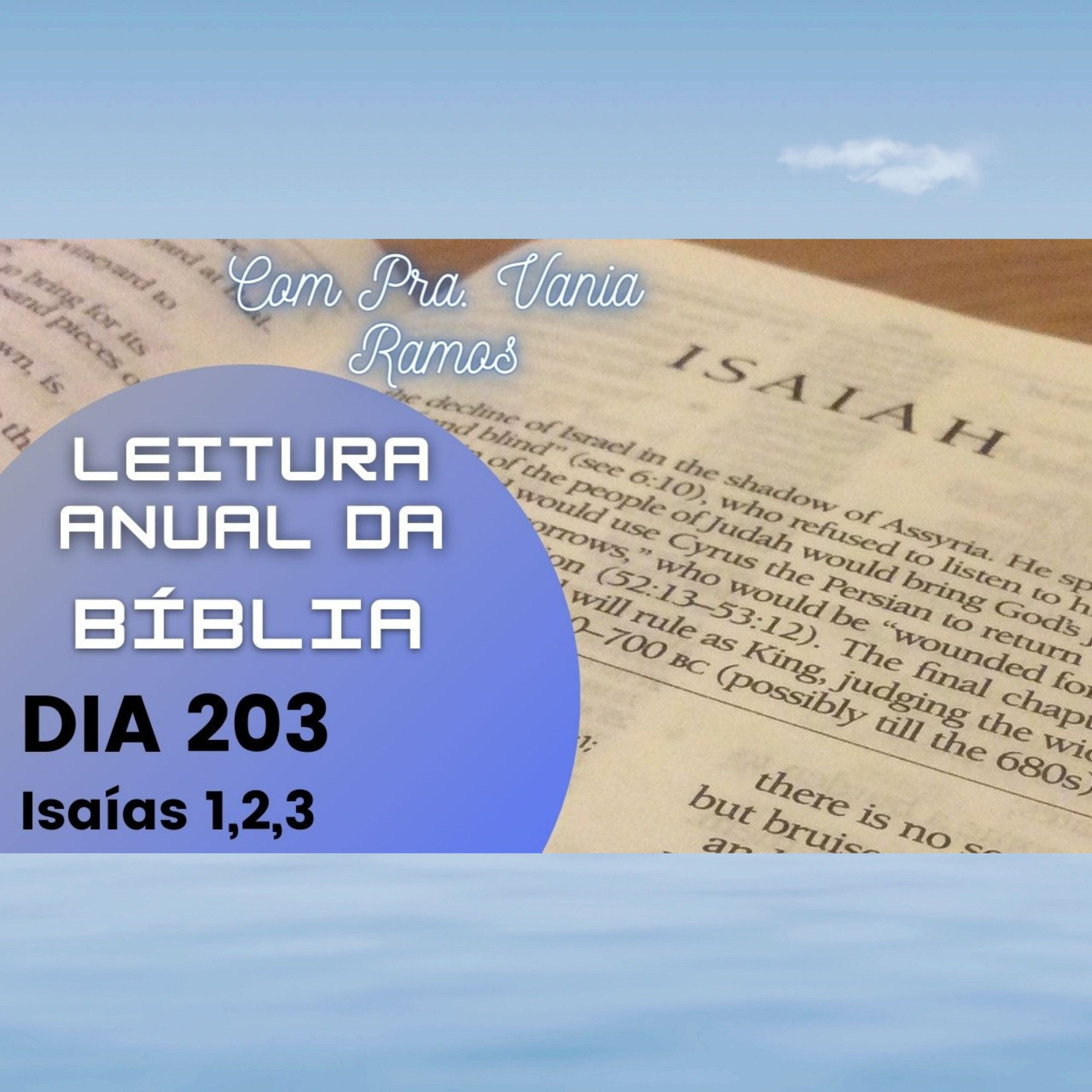 Leitura Anual da Bíblia com a Pastora Vania Ramos