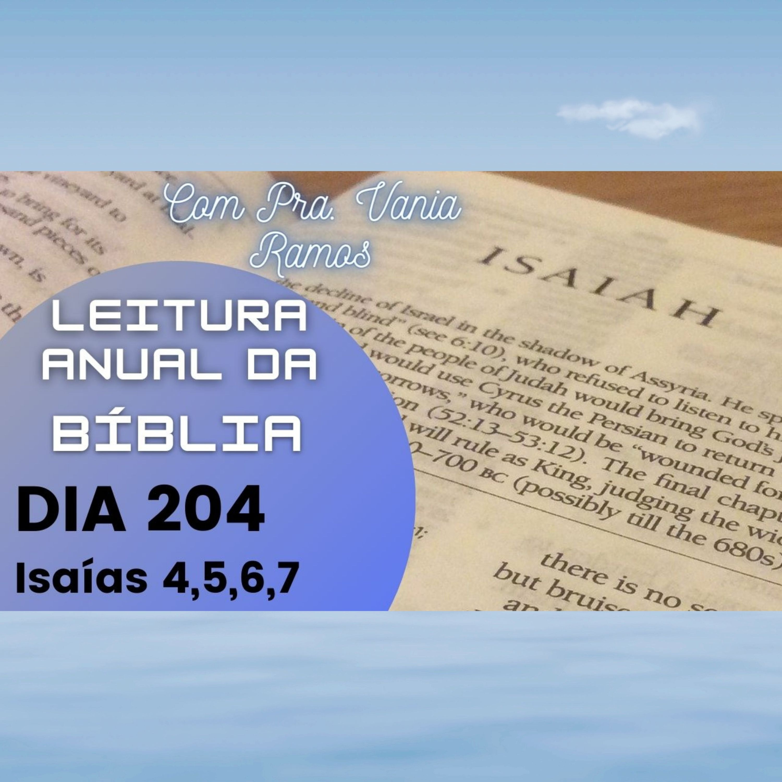 Leitura Anual da Bíblia com a Pastora Vania Ramos