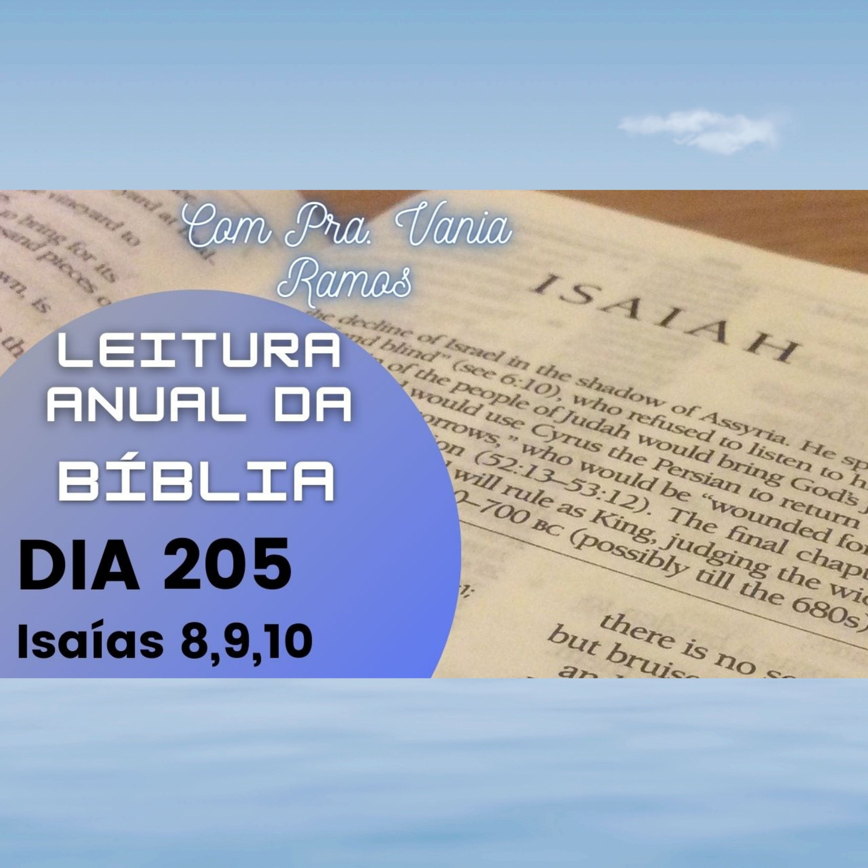 Leitura Anual da Bíblia com a Pastora Vania Ramos