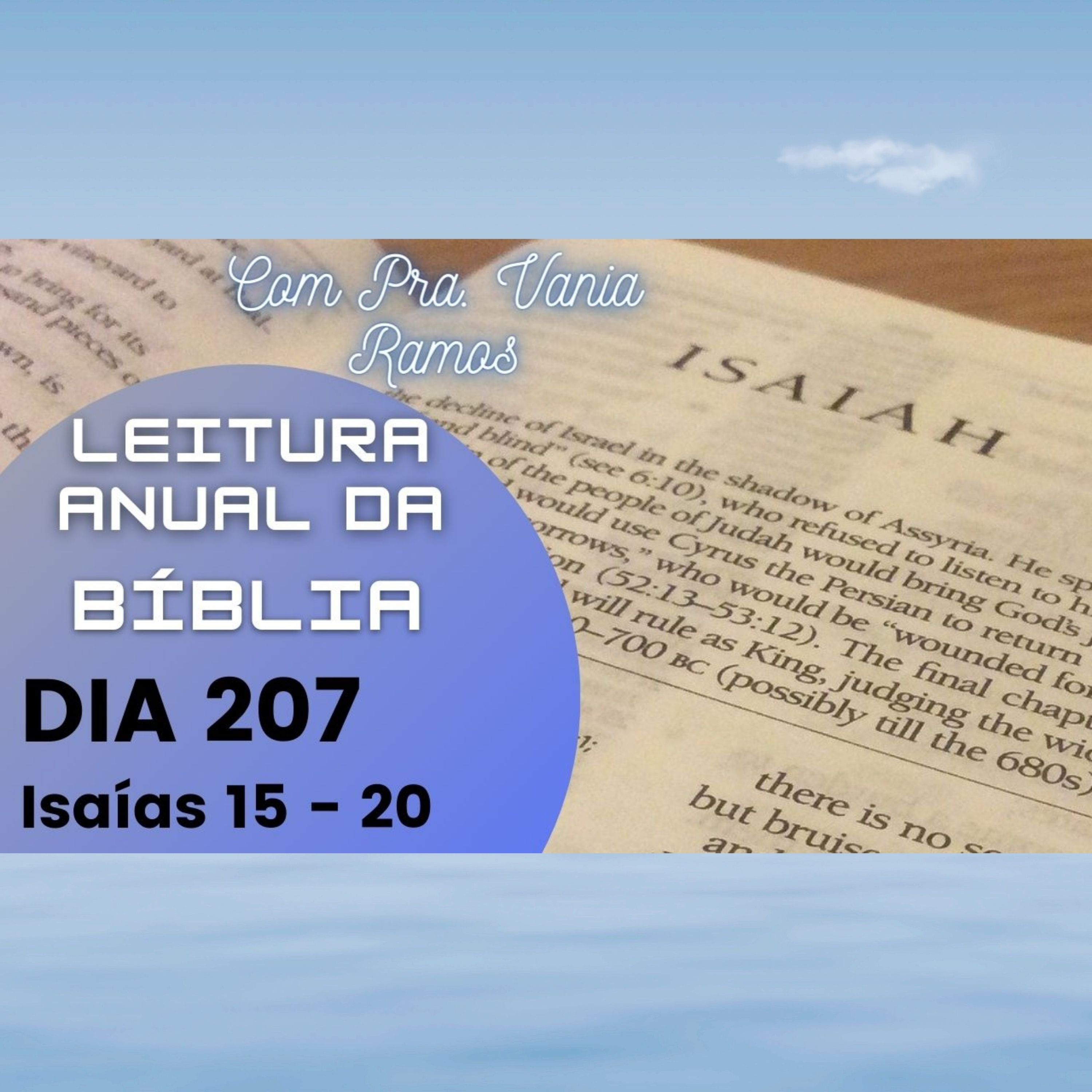 Leitura Anual da Bíblia com a Pastora Vania Ramos