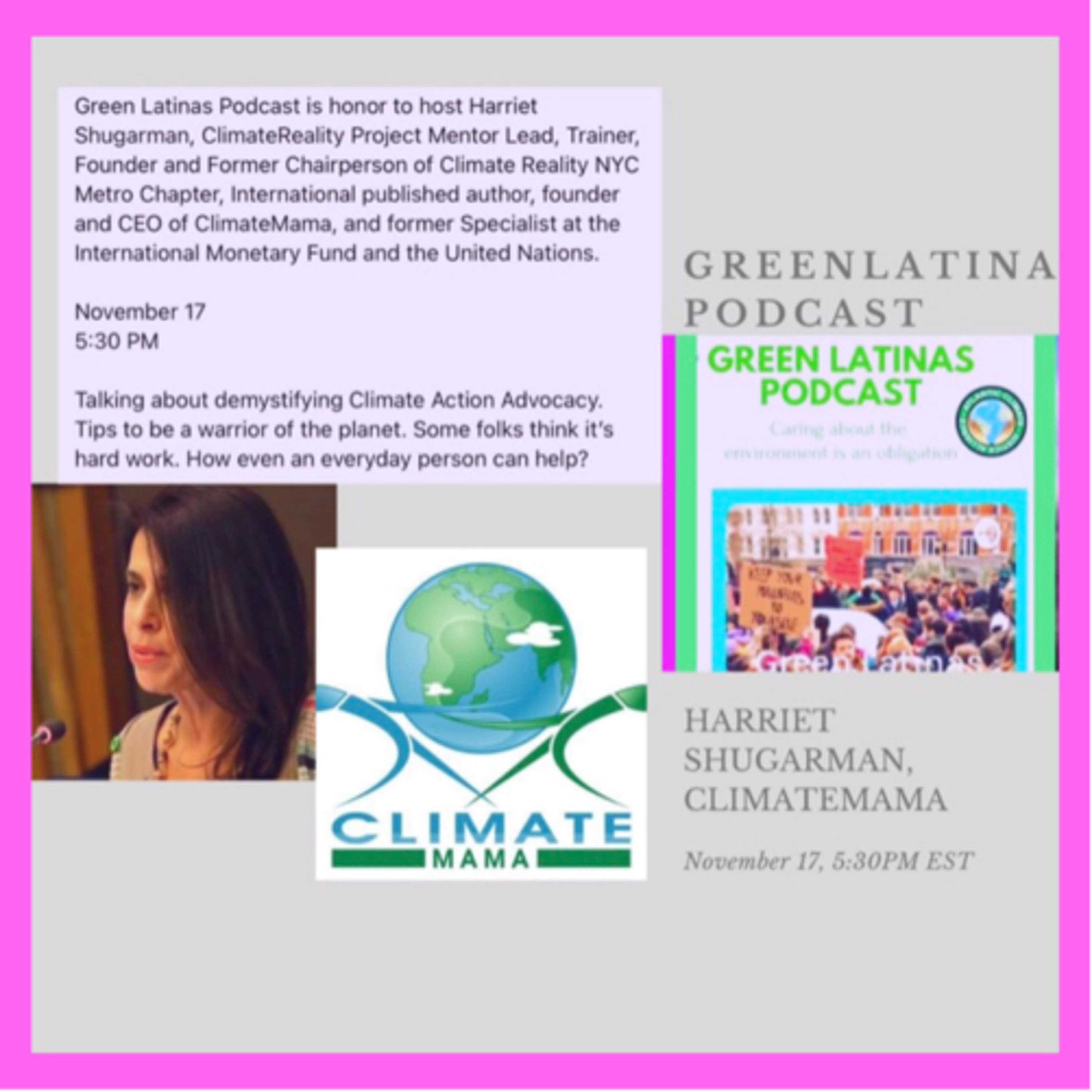 Green Latinas (Bilingual Space)