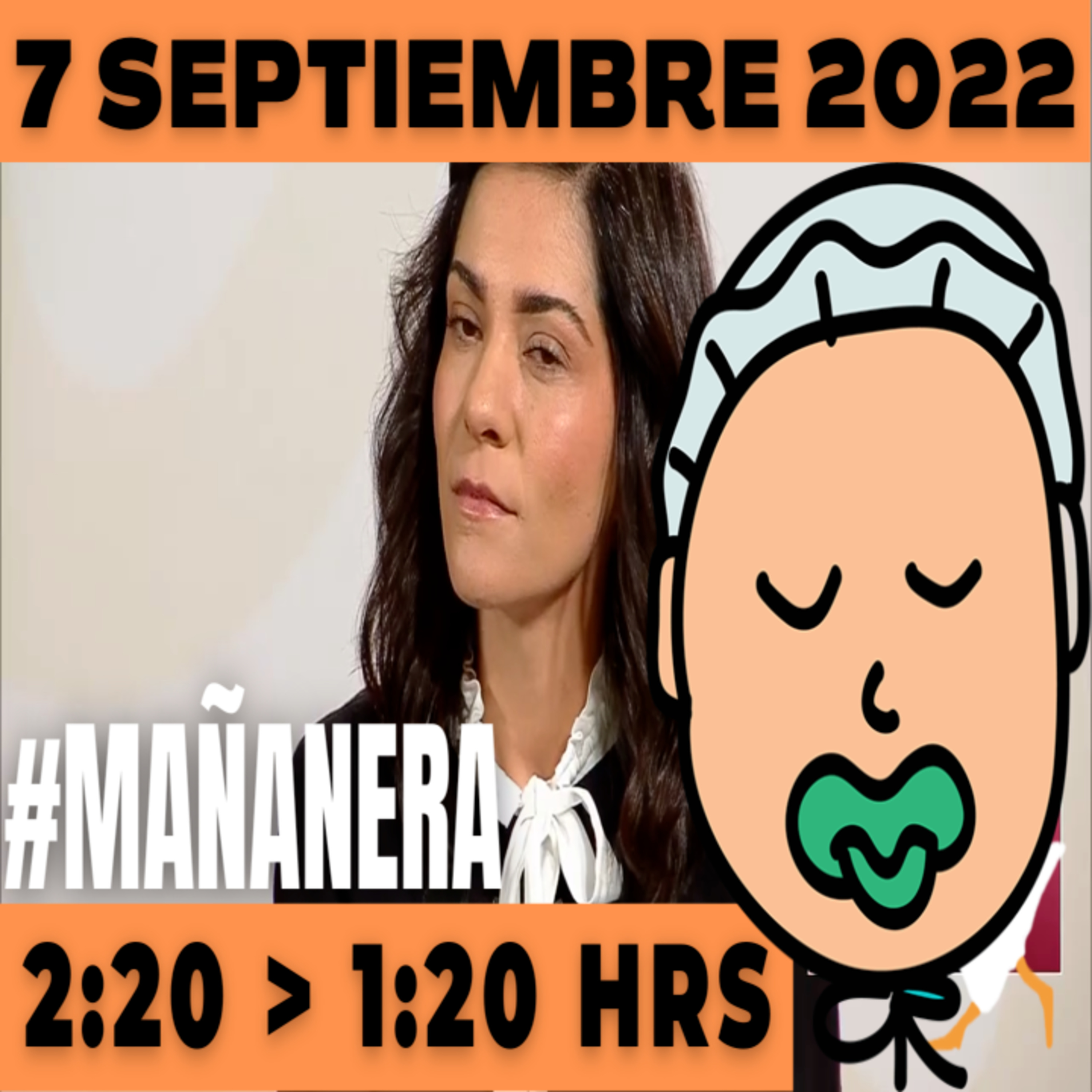 💩🐣👶 #AMLITO | La mañanera en minutos | Miércoles 7 de Septiembre 2022 | El gansito veloz | De 2:20 a 1:20. episode artwork