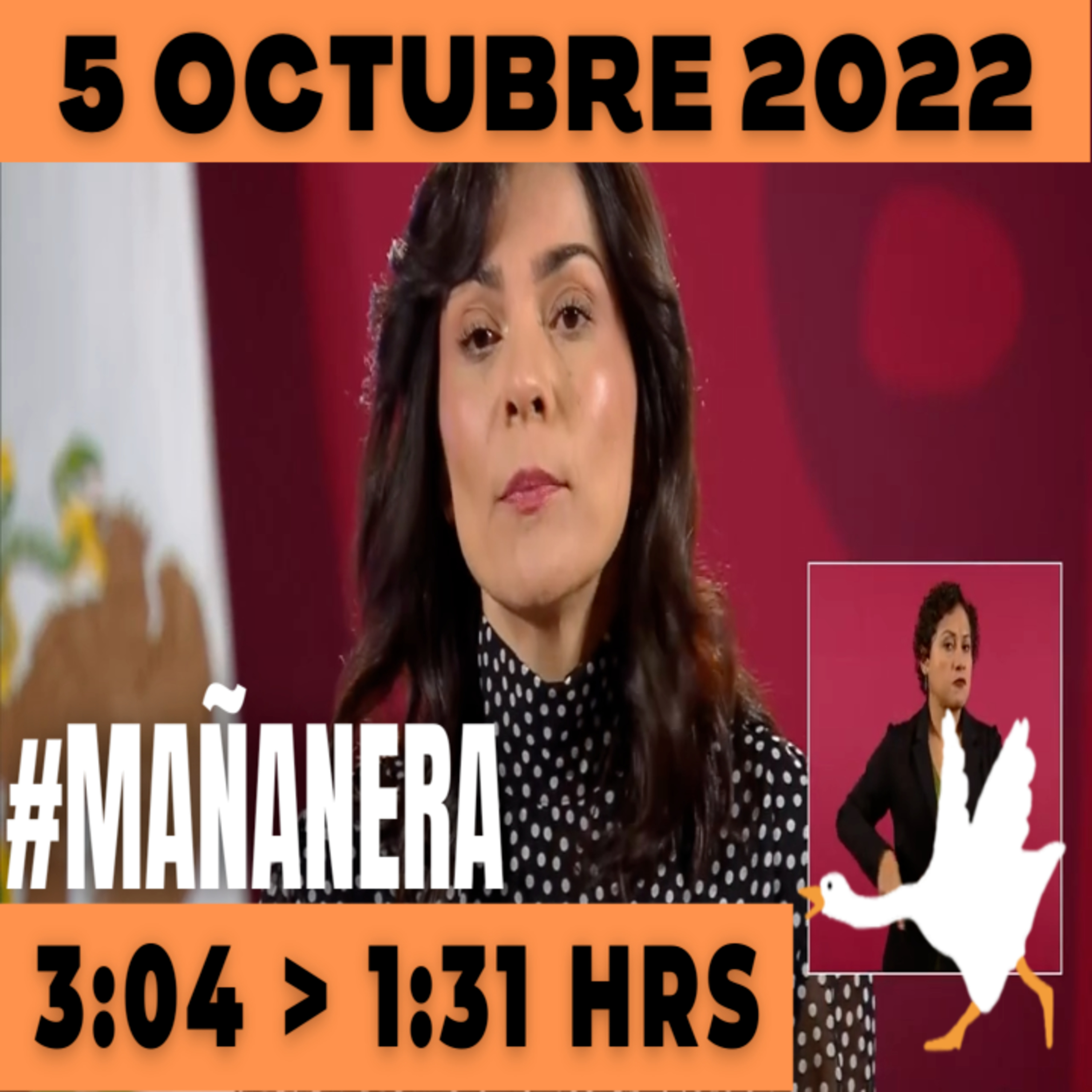 💩🐣 Conferencia de prensa matutina Miércoles 5 de Octubre 2022 Presidente AMLO De 3:04 a 1:31. episode artwork