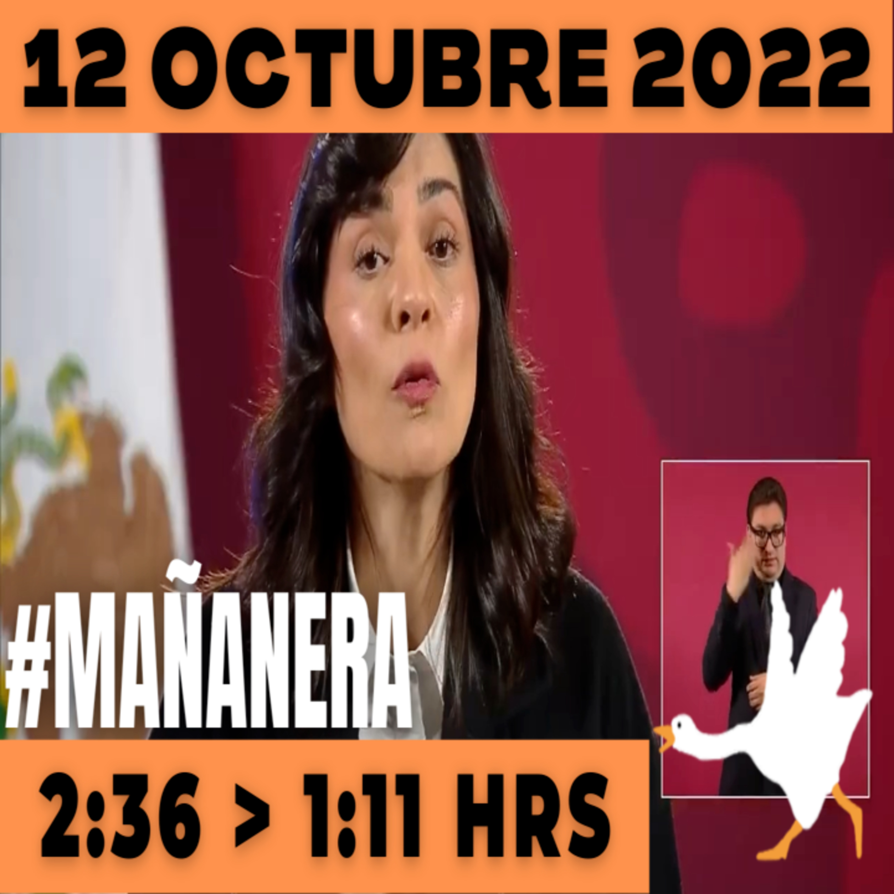 💩🐣 Conferencia de prensa matutina Miércoles 12 de Octubre 2022 Presidente AMLO De 2:36 a 1:11. episode artwork