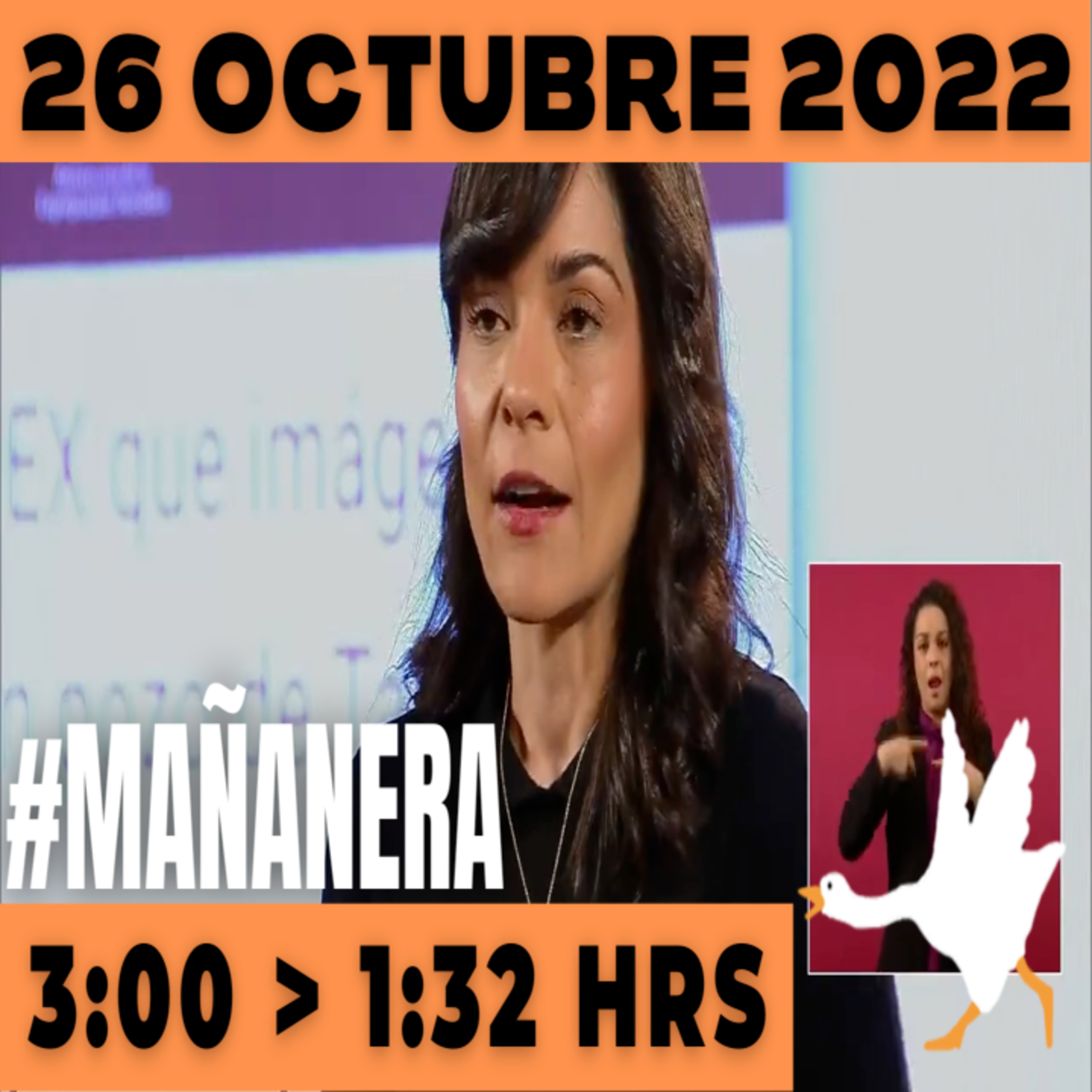 💩🐣 Conferencia de prensa matutina Miércoles 26 de Octubre 2022 Presidente AMLO De 3:00 a 1:32. episode artwork