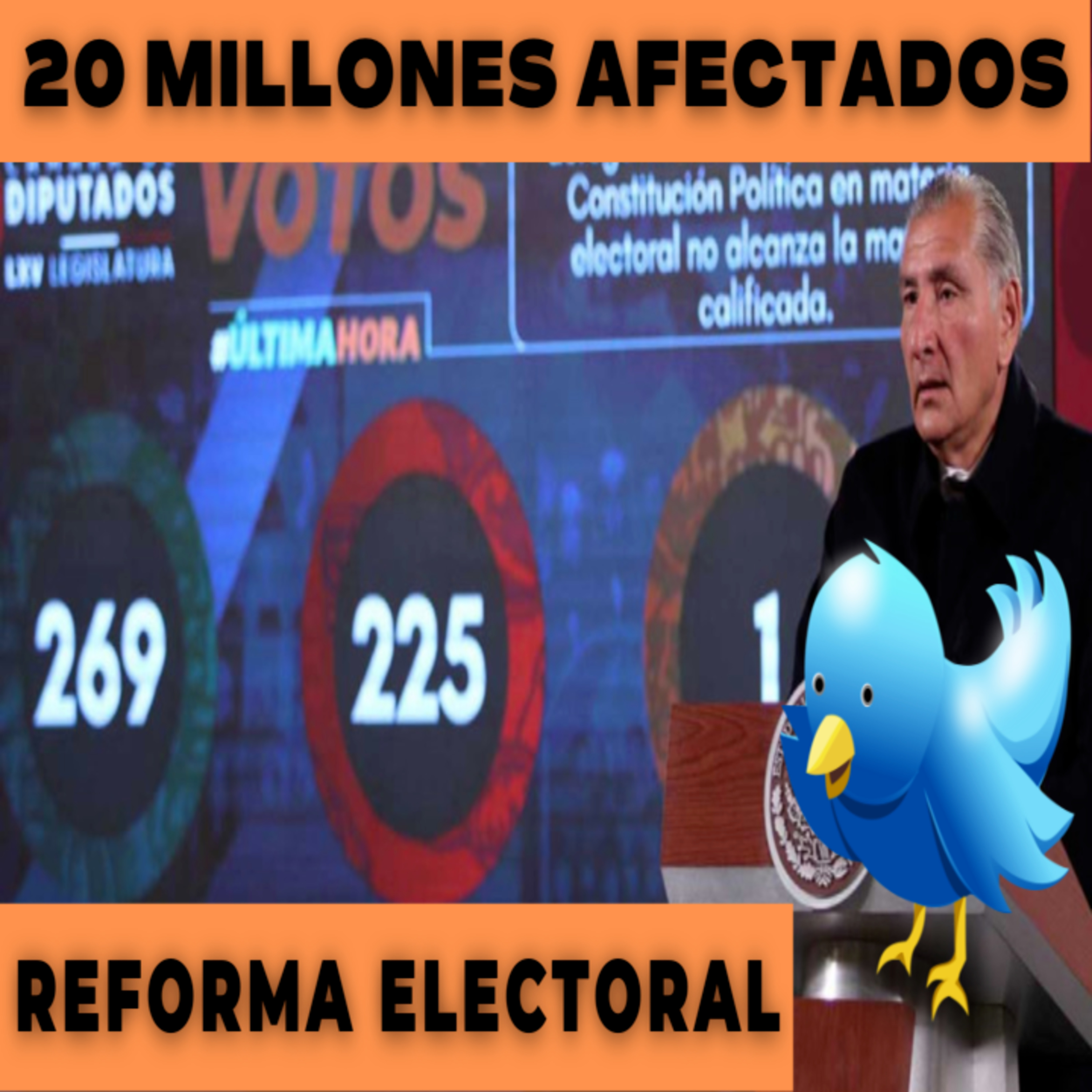83: ✊ #PlanB | 20 Millones de afectados por Reforma Electoral | #TwitterSpaces episode artwork