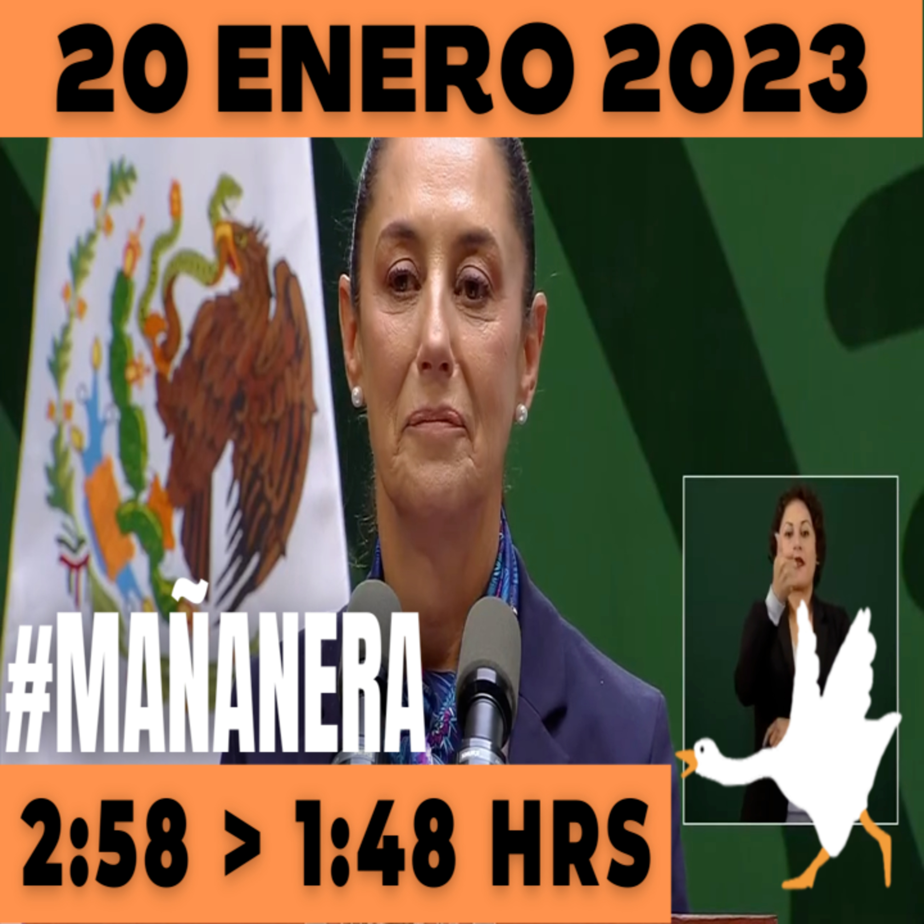 💩🐣 Conferencia de prensa matutina Viernes 20 de Enero 2023 Presidente AMLO De 2:58 a 1:48. episode artwork