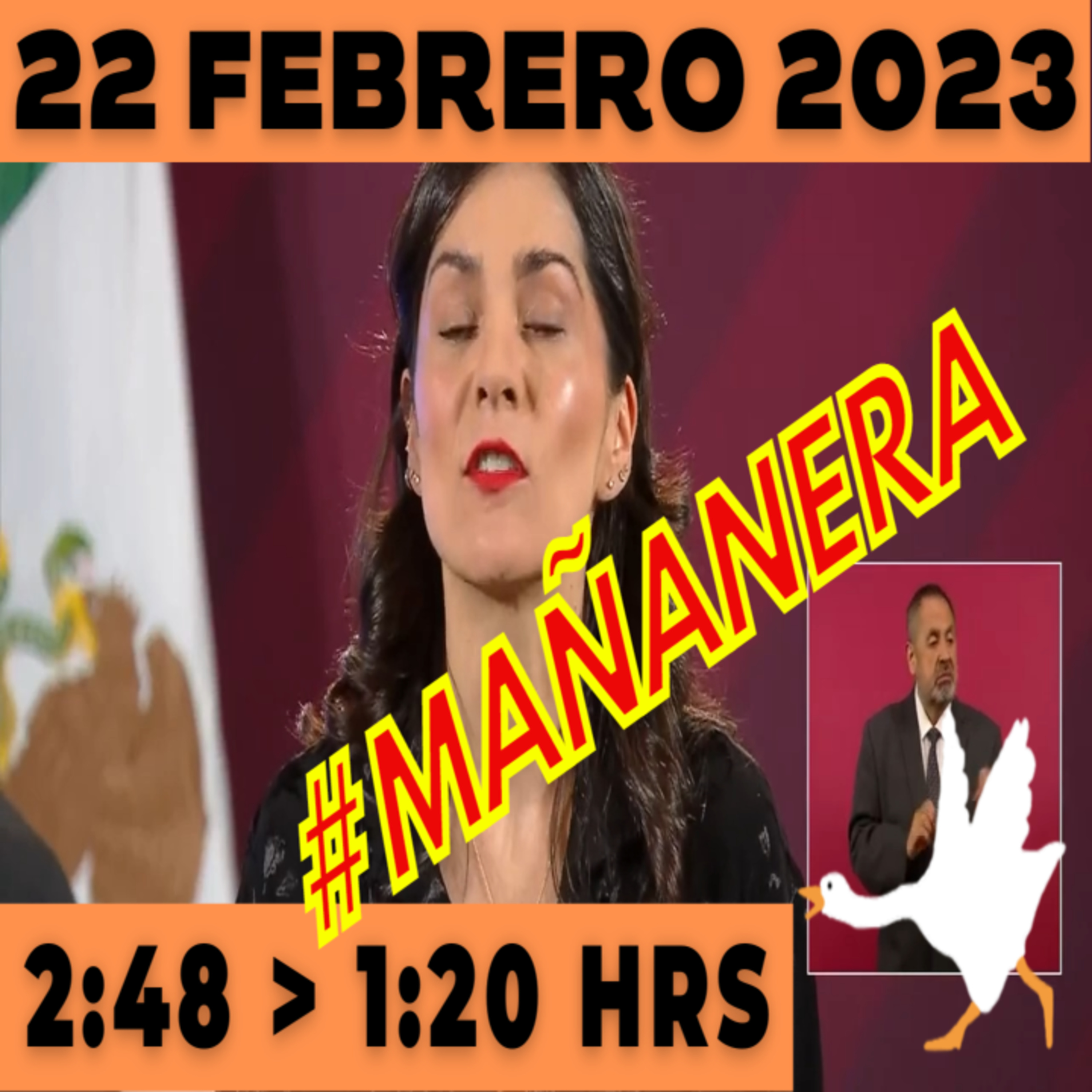 💩🐣 Conferencia de prensa matutina Miércoles 22 de Febrero 2023 Presidente AMLO de 2:48 a 1:20. episode artwork