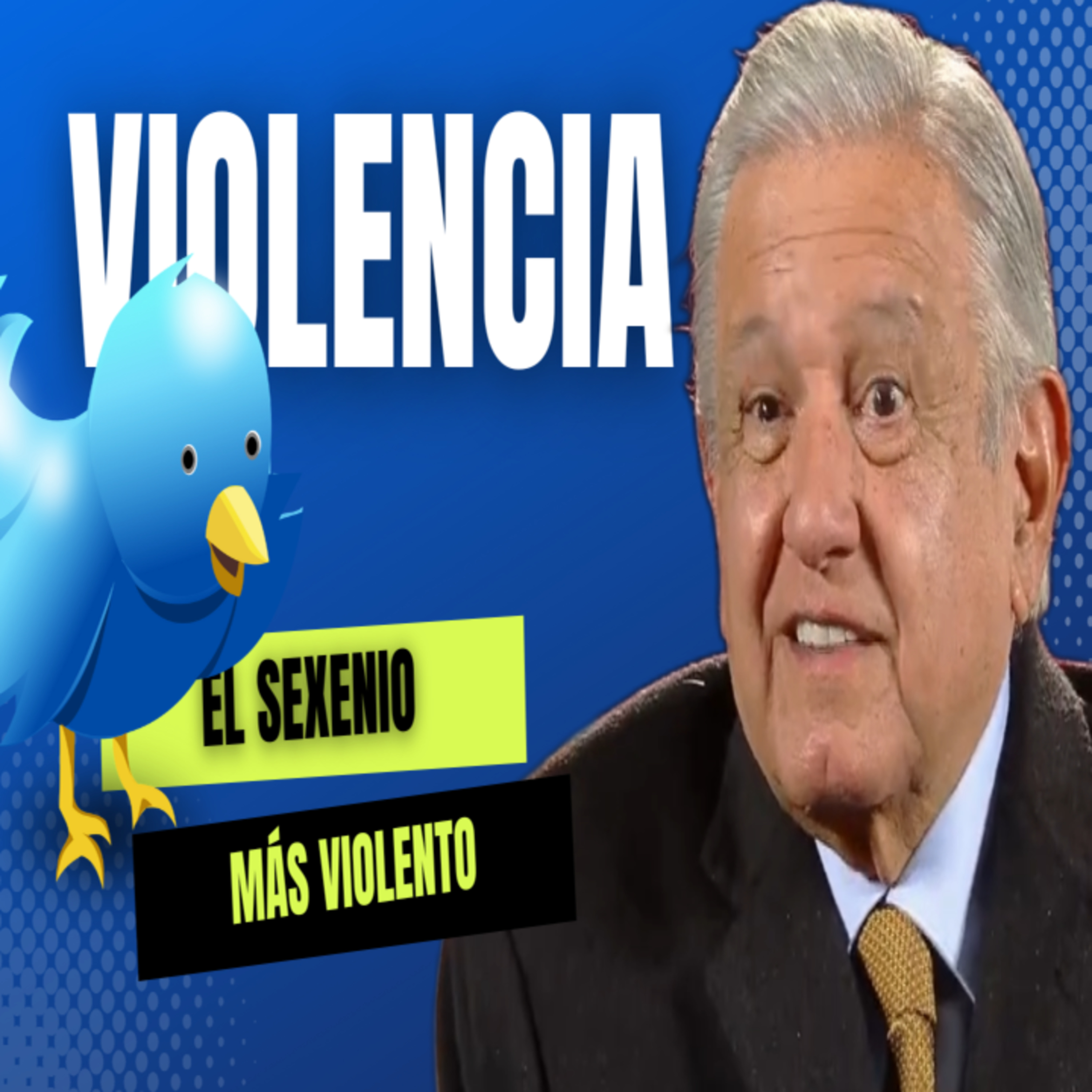 89: 🐍✊  | Gloria Alfa y Omega  AMLO y el sexenio más sangriento  @GlodeJo07  #TwitterSpaces episode artwork