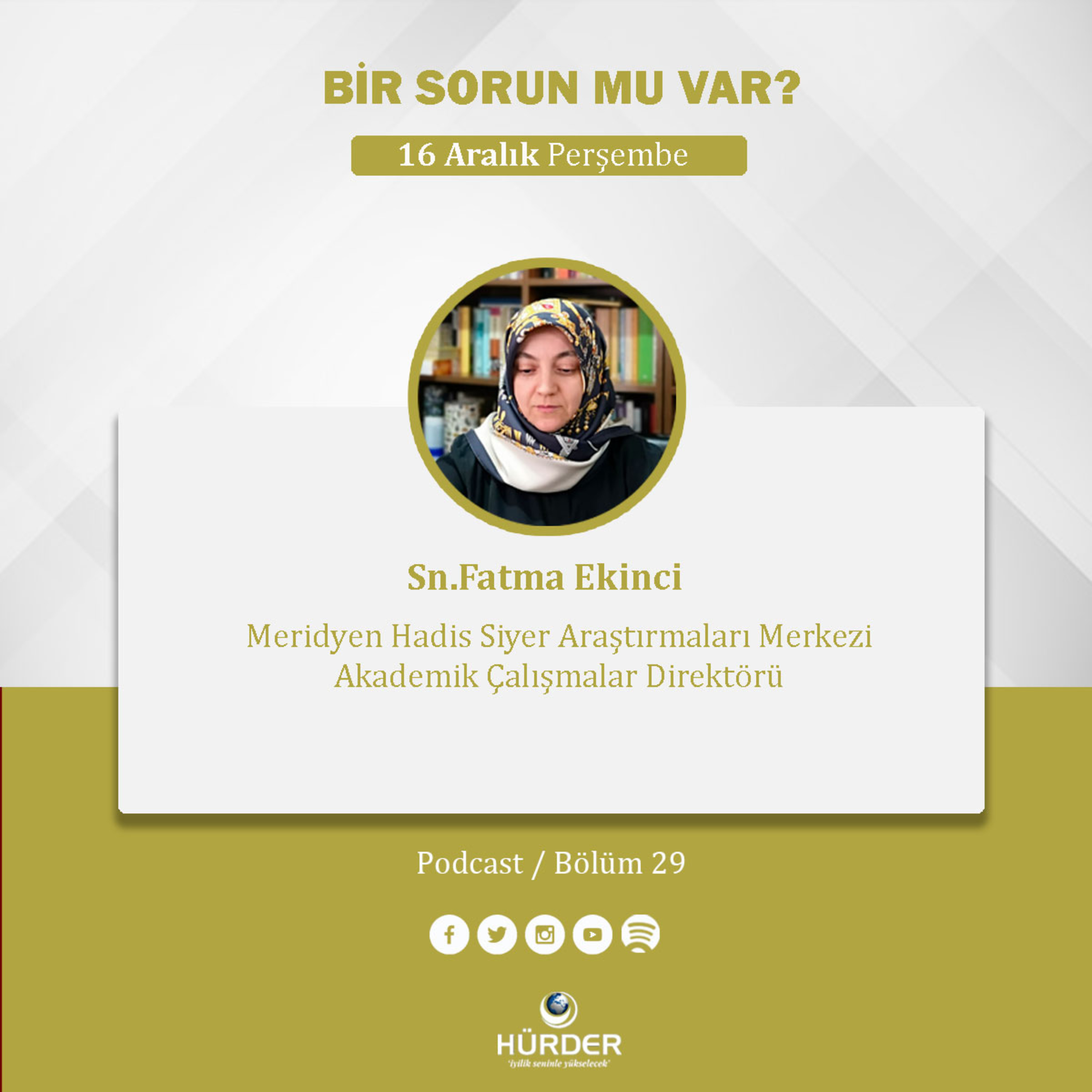 Sn.FATMA EKİNCİ - DİJİTAL DÜNYADA DEĞİŞEN TOPLUMSALLIK ve DİNDARLIK episode artwork