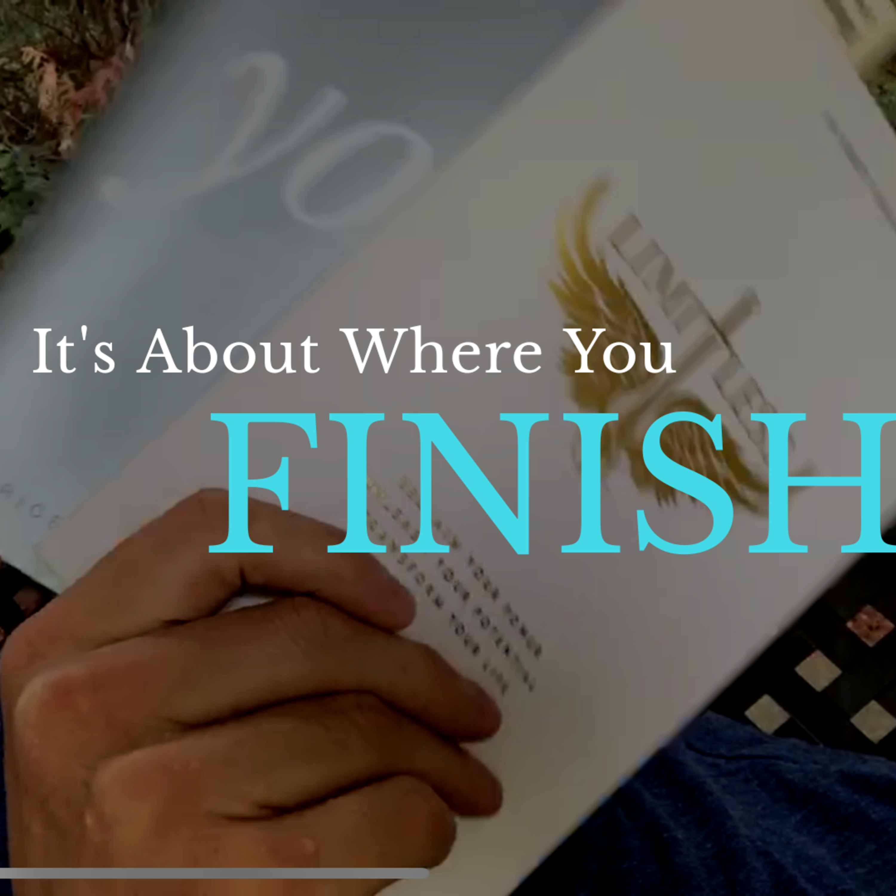 It's About Where You Finish episode artwork