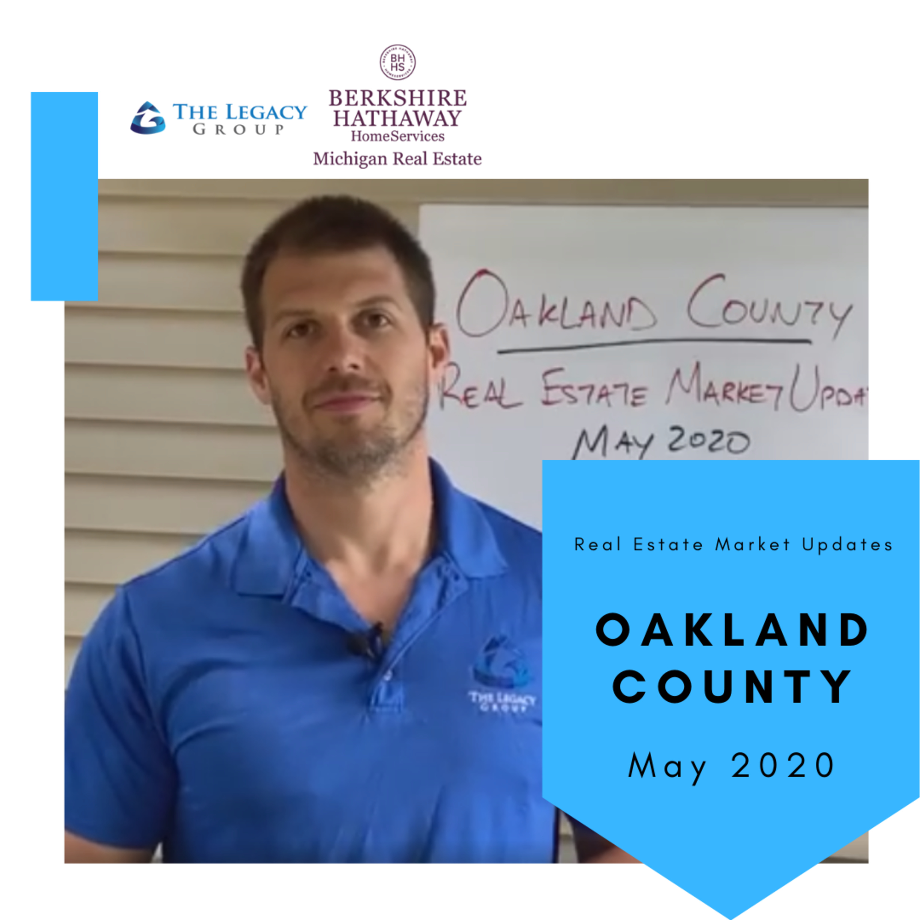 May 2020 Real Estate Market Update Oakland County, Michigan episode artwork