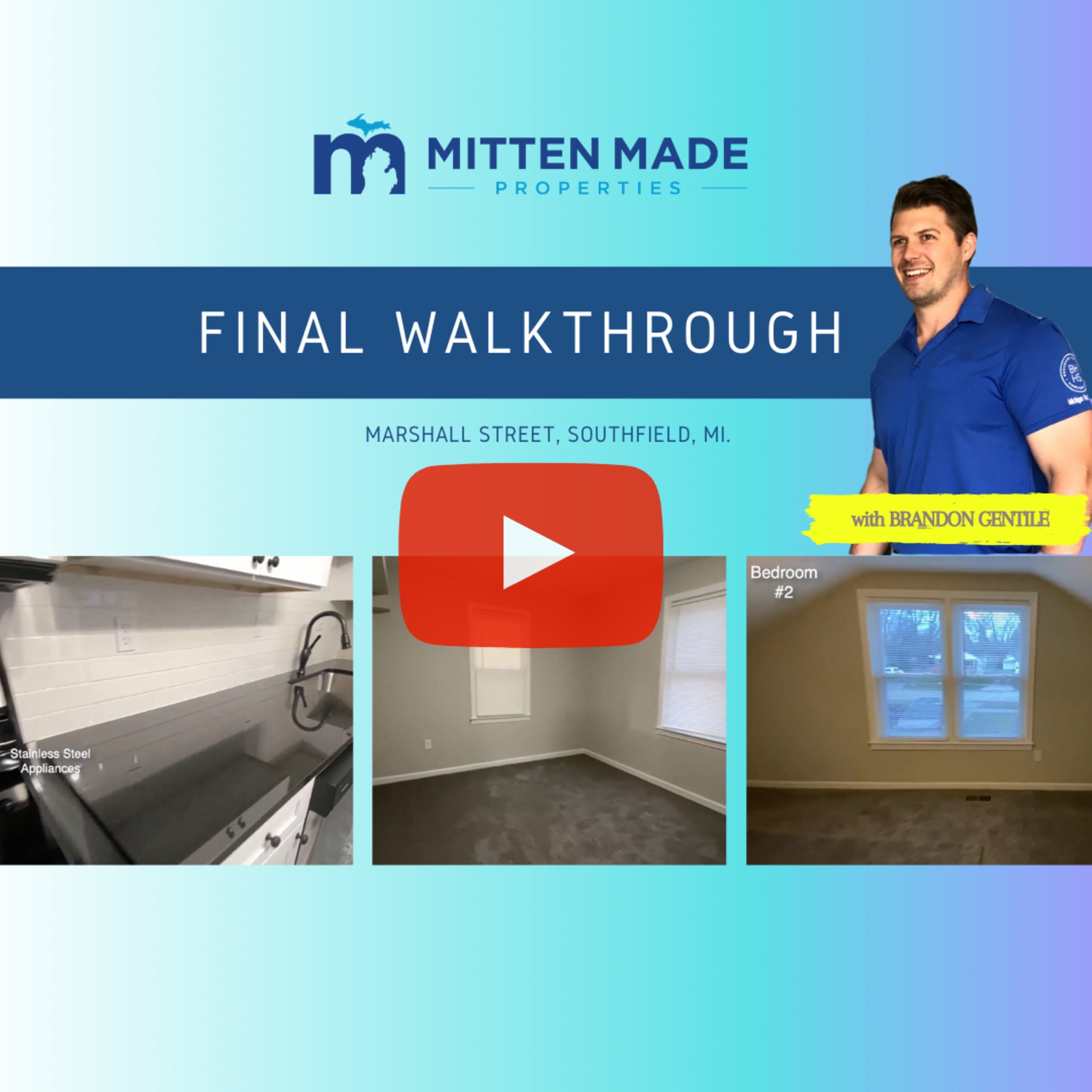 Final Walkthrough of BRRRR Rental Rehab | Southfield, Michigan episode artwork