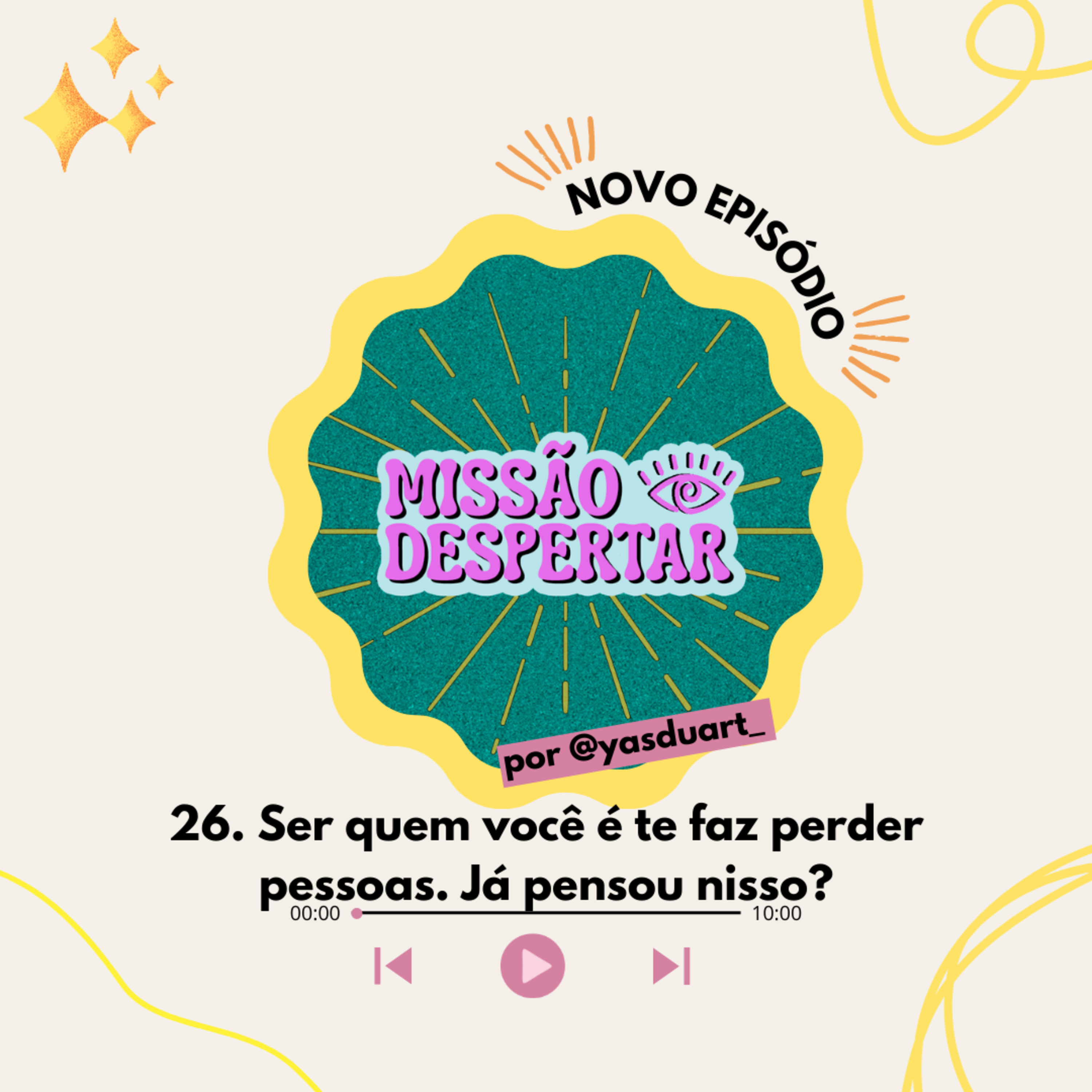 Missão Despertar Cast por Yas Duarte